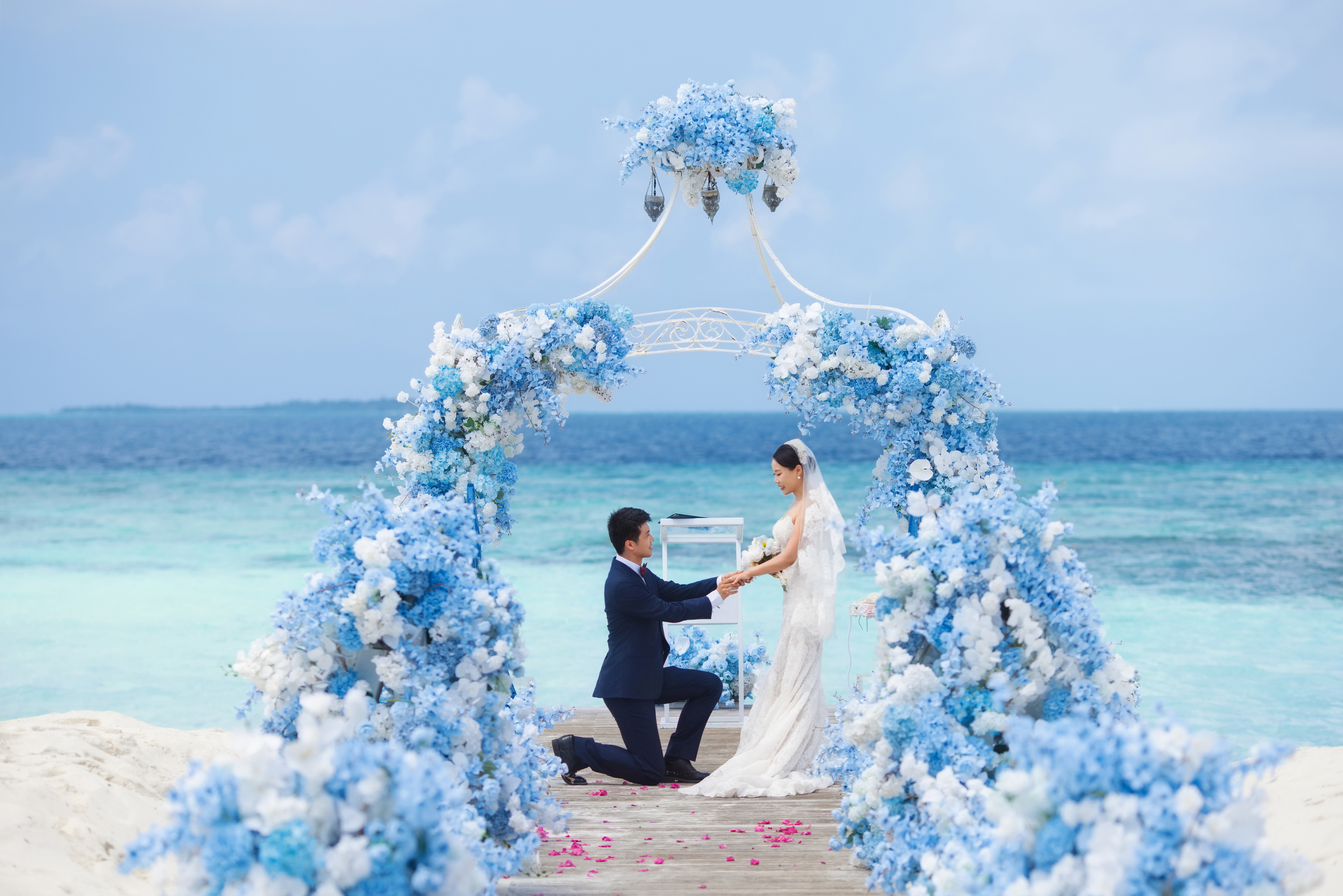 H&Z(阿雅达岛蓝色主题沙滩婚礼)