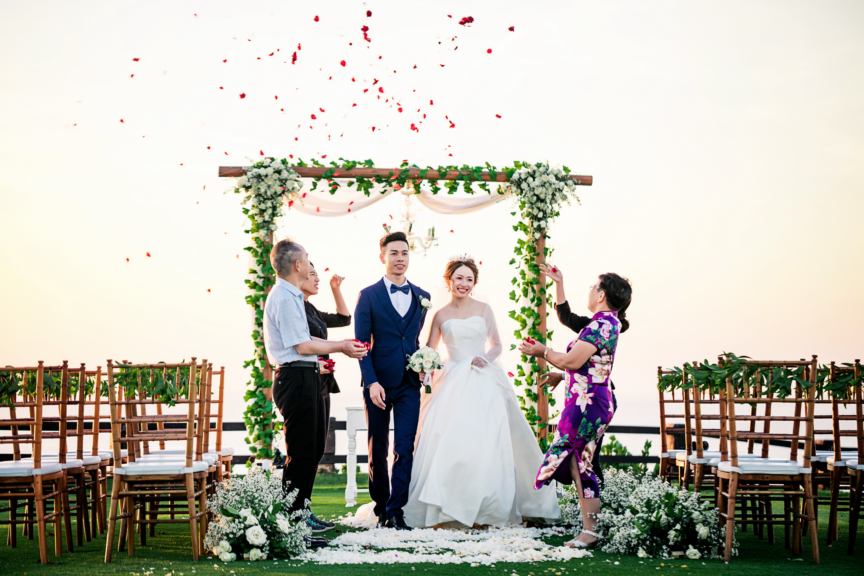 Z&C( 巴厘岛高尔夫悬崖海景婚礼+婚纱照)