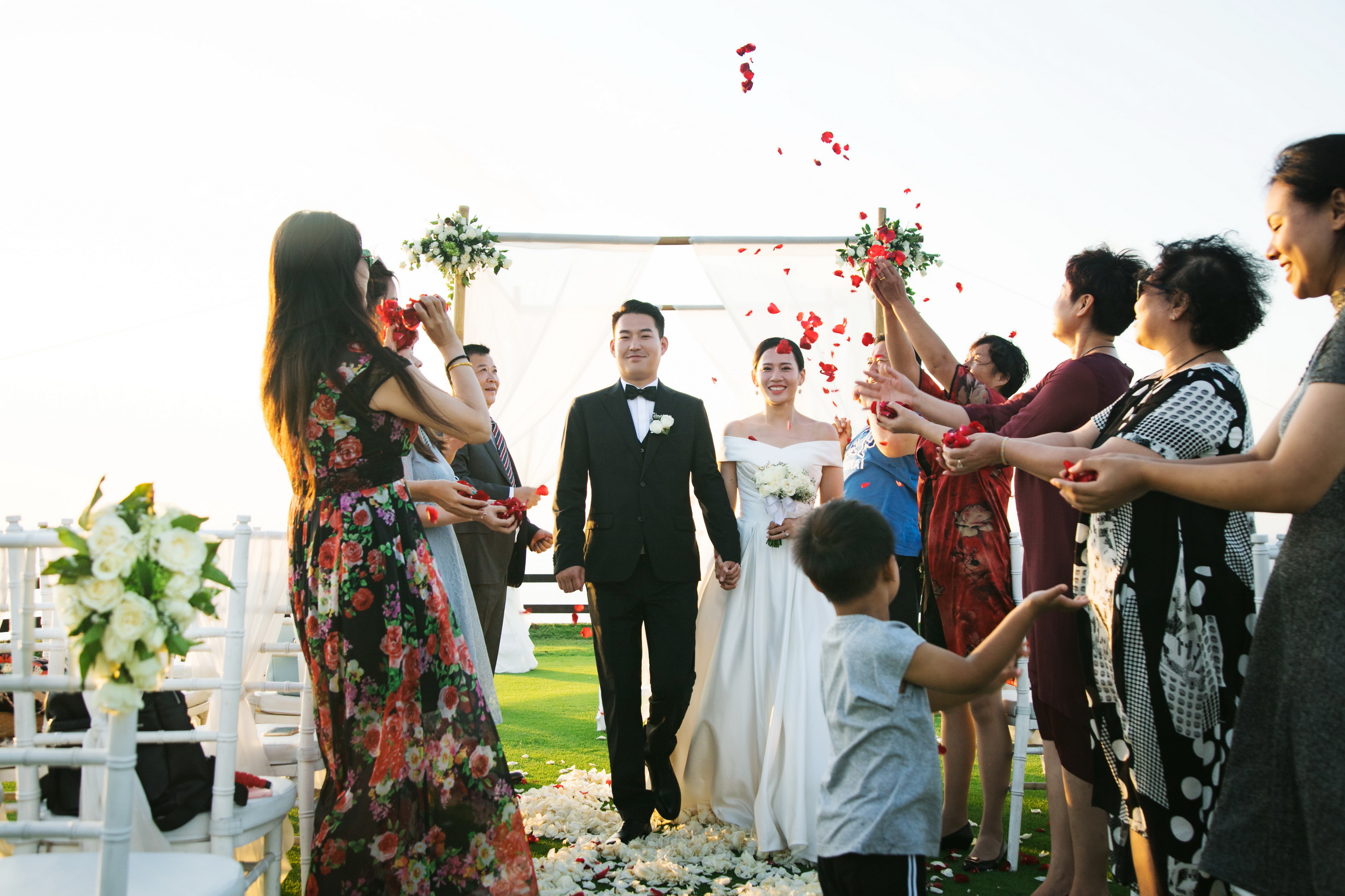 L&L( 巴厘岛高尔夫悬崖海景婚礼+婚纱照)