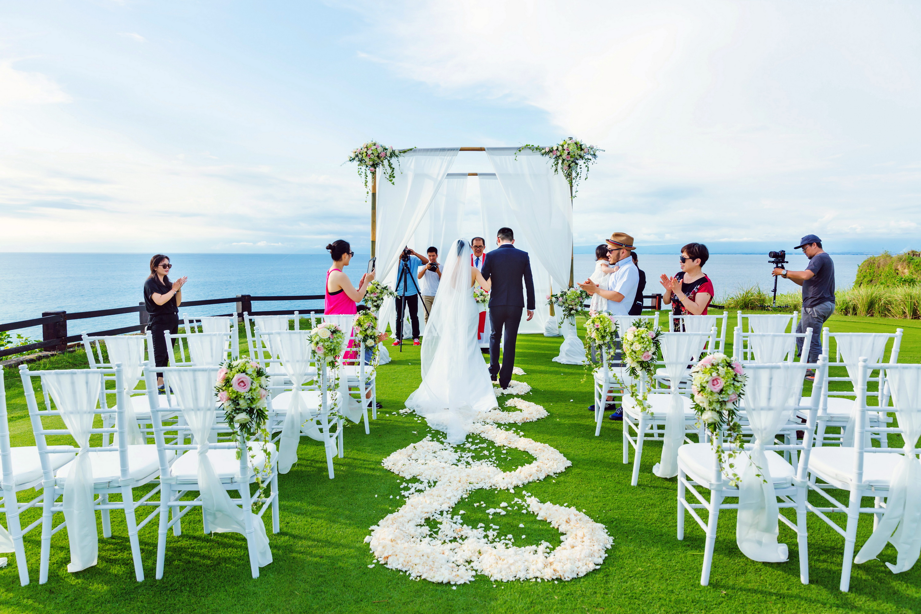 H&L( 巴厘岛高尔夫悬崖海景婚礼)