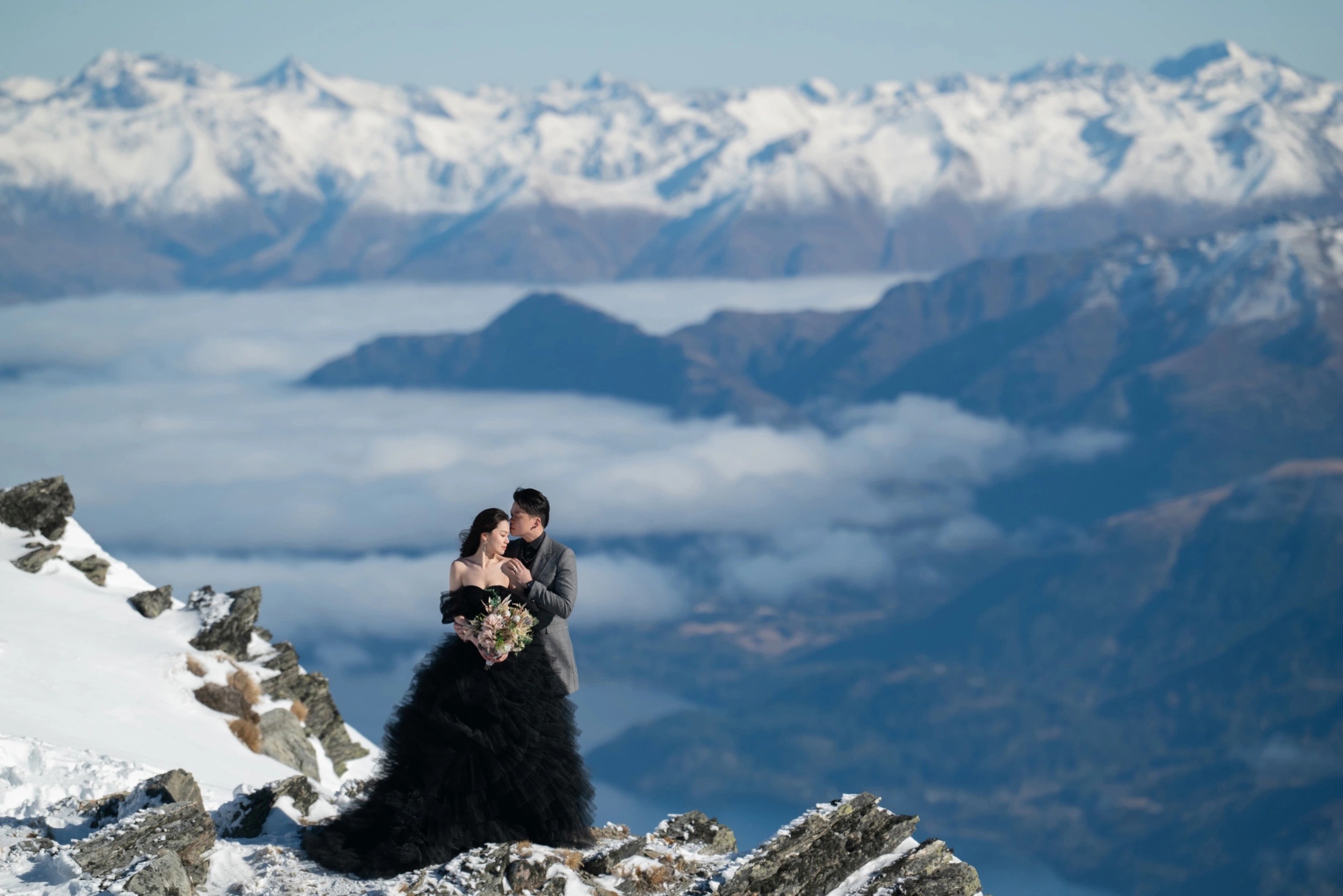 皇后镇Remarkable山顶(直升机)