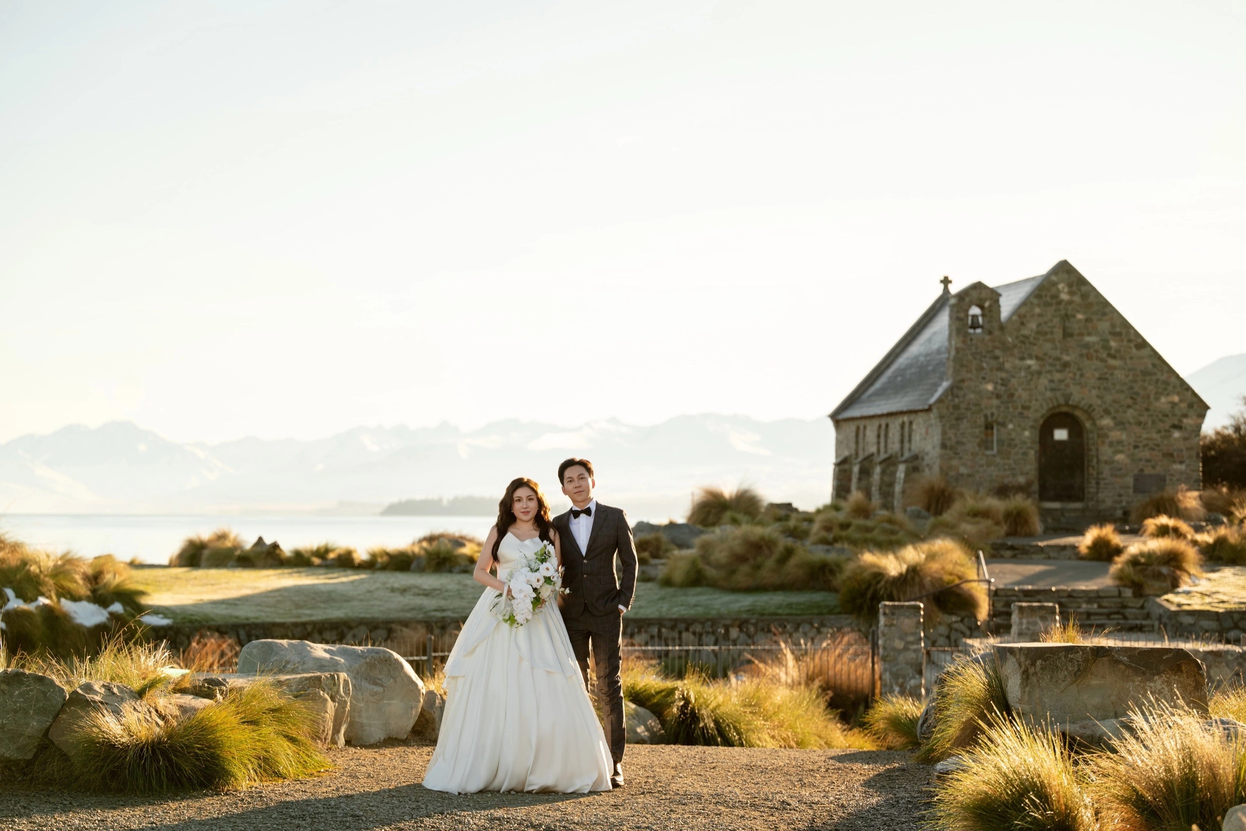 蒂卡波牧羊人教堂&蒂卡波湖边