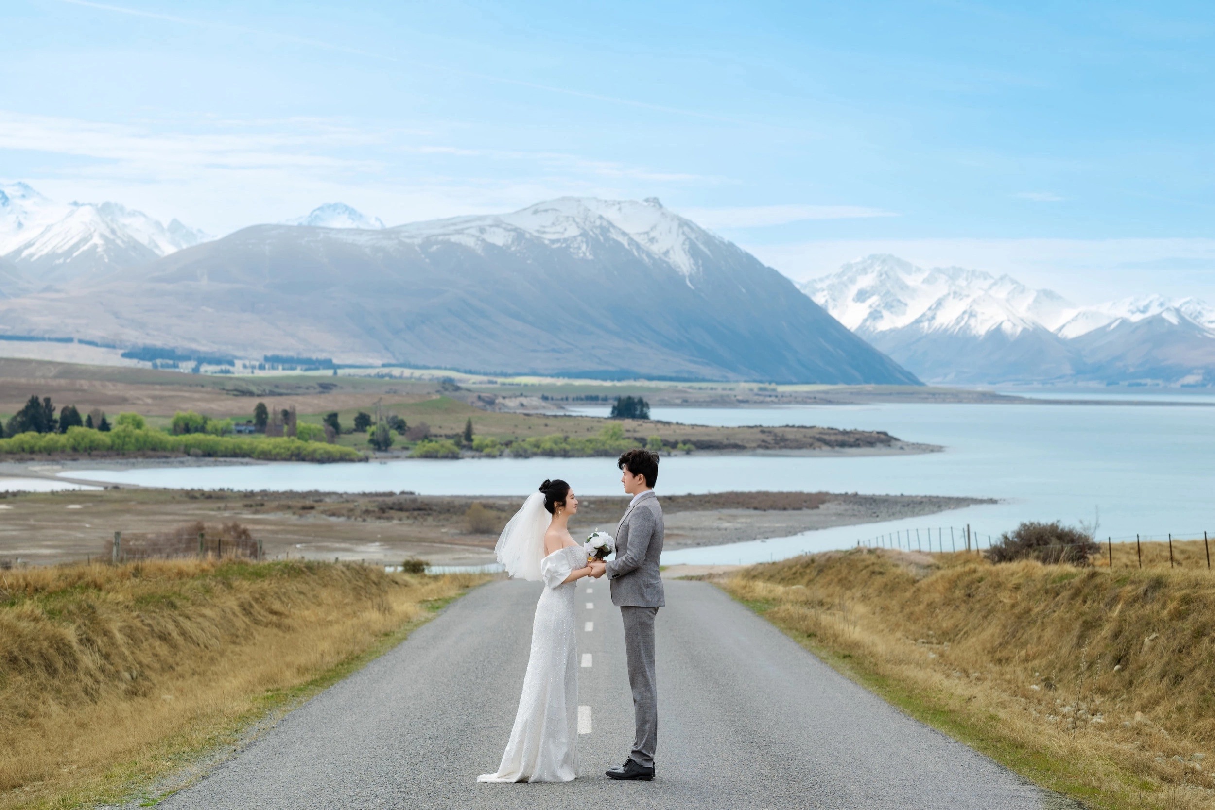 蒂卡波好牧羊人教堂婚礼(外景拍摄)