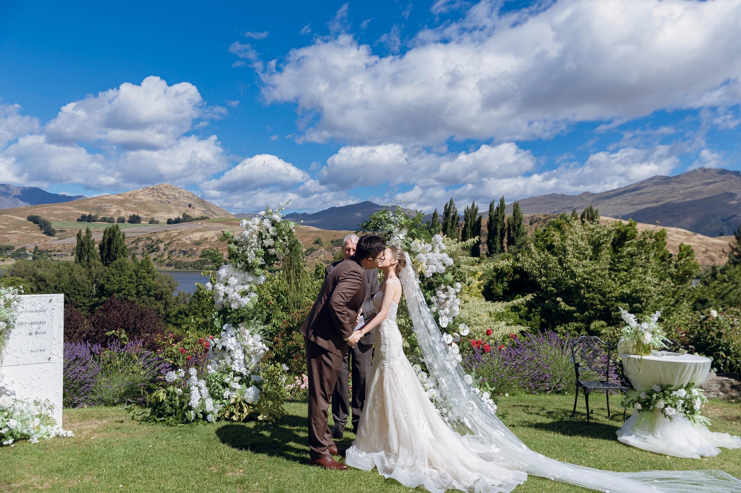 皇后镇庄园户外婚礼(婚礼仪式)