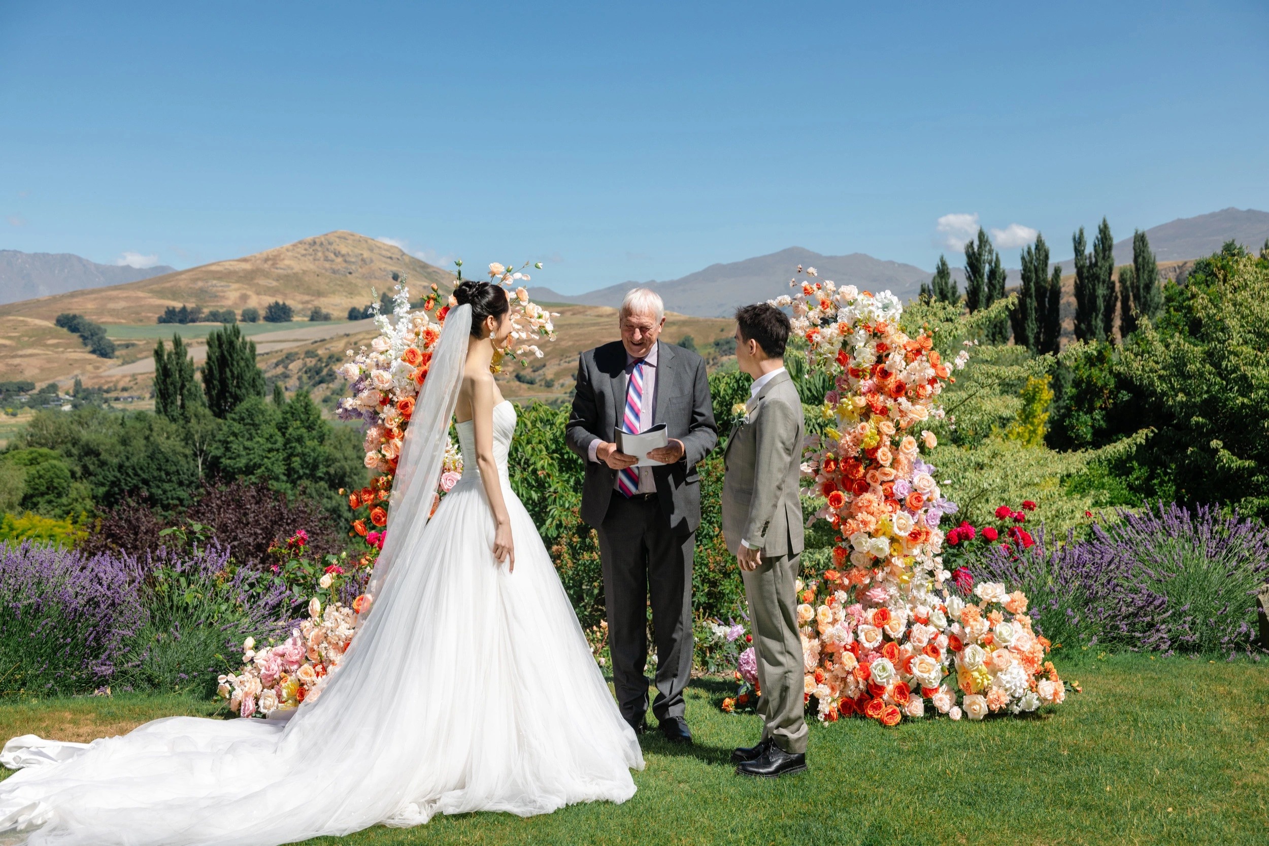 皇后镇庄园户外婚礼(婚礼仪式)