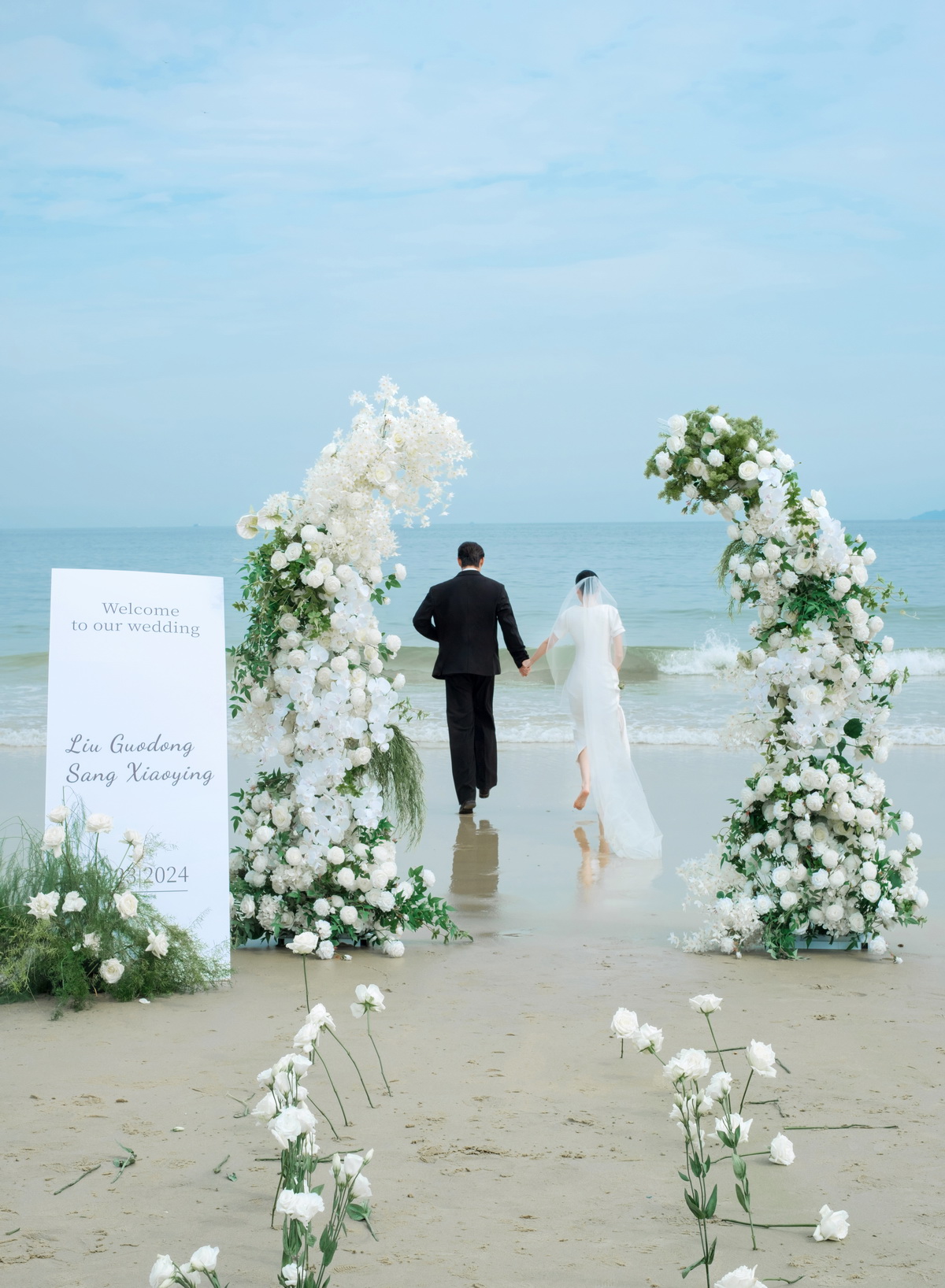 情侣岛-目的地婚礼.大海