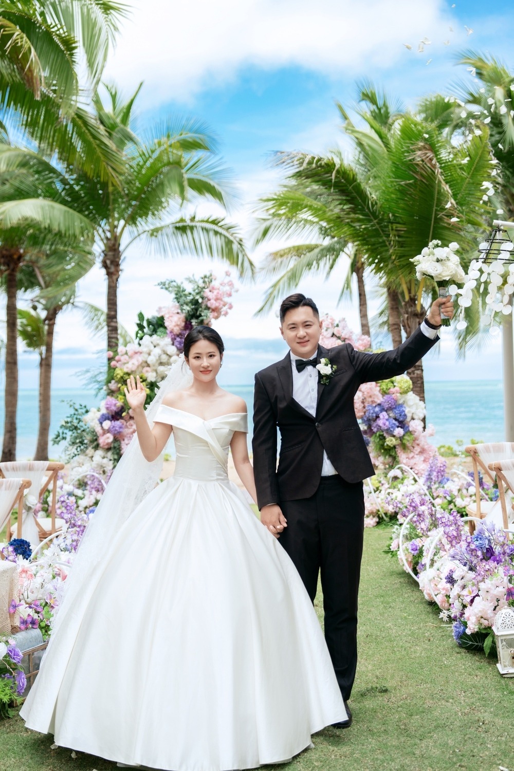 天涯海角草坪婚礼