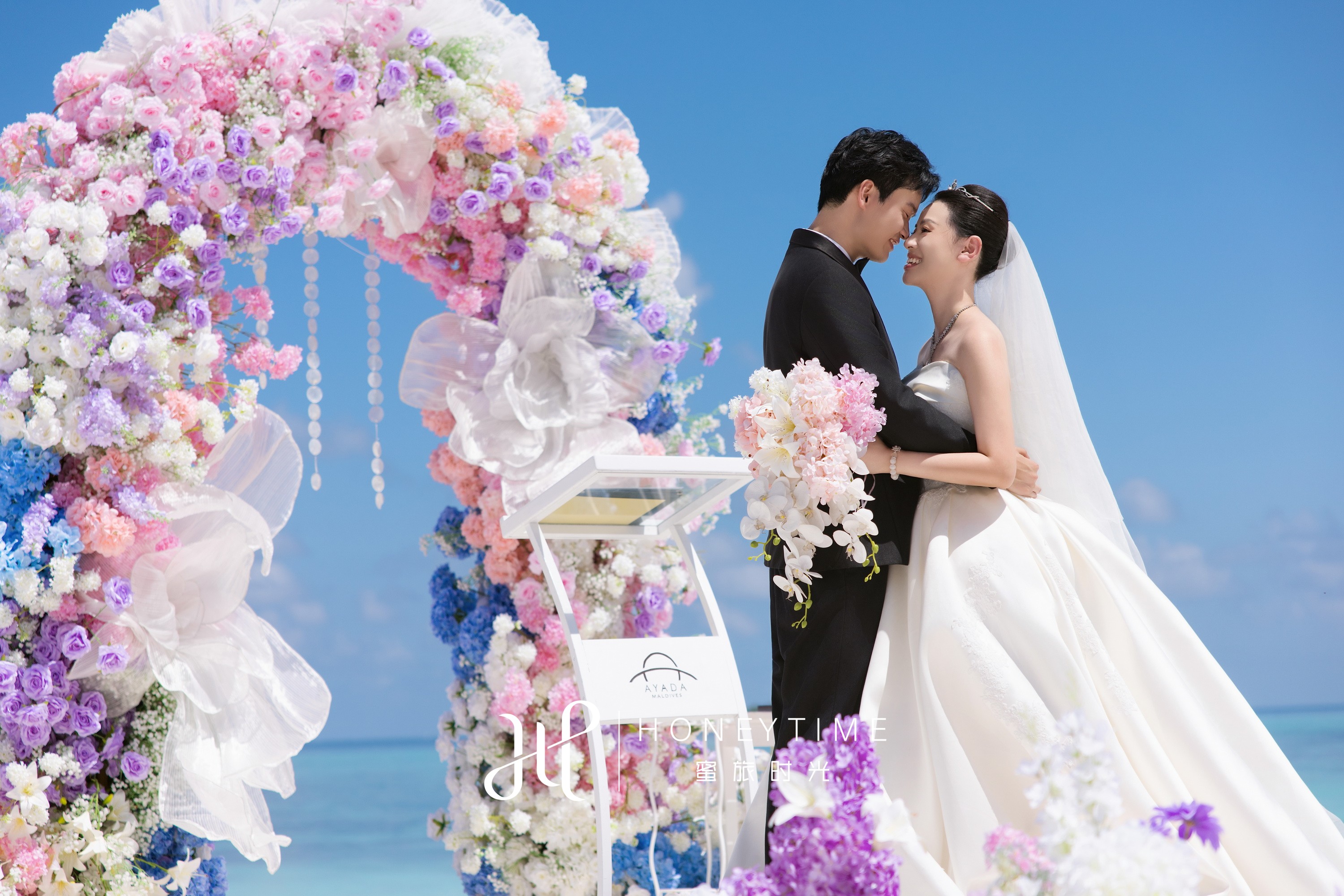 T&X(阿雅达岛粉紫潮新主题婚礼)