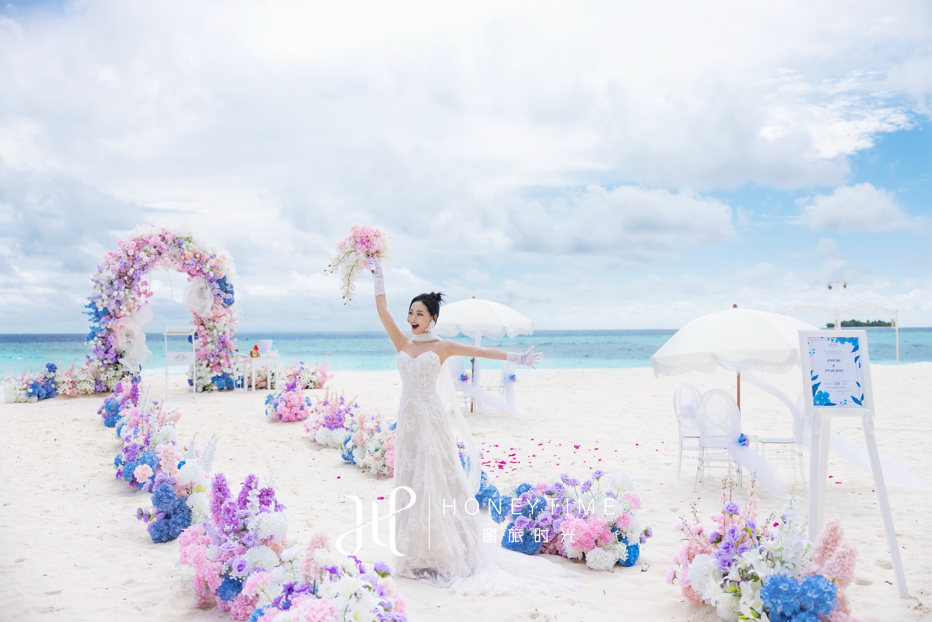 R&L(阿雅达岛粉紫潮新主题婚礼))