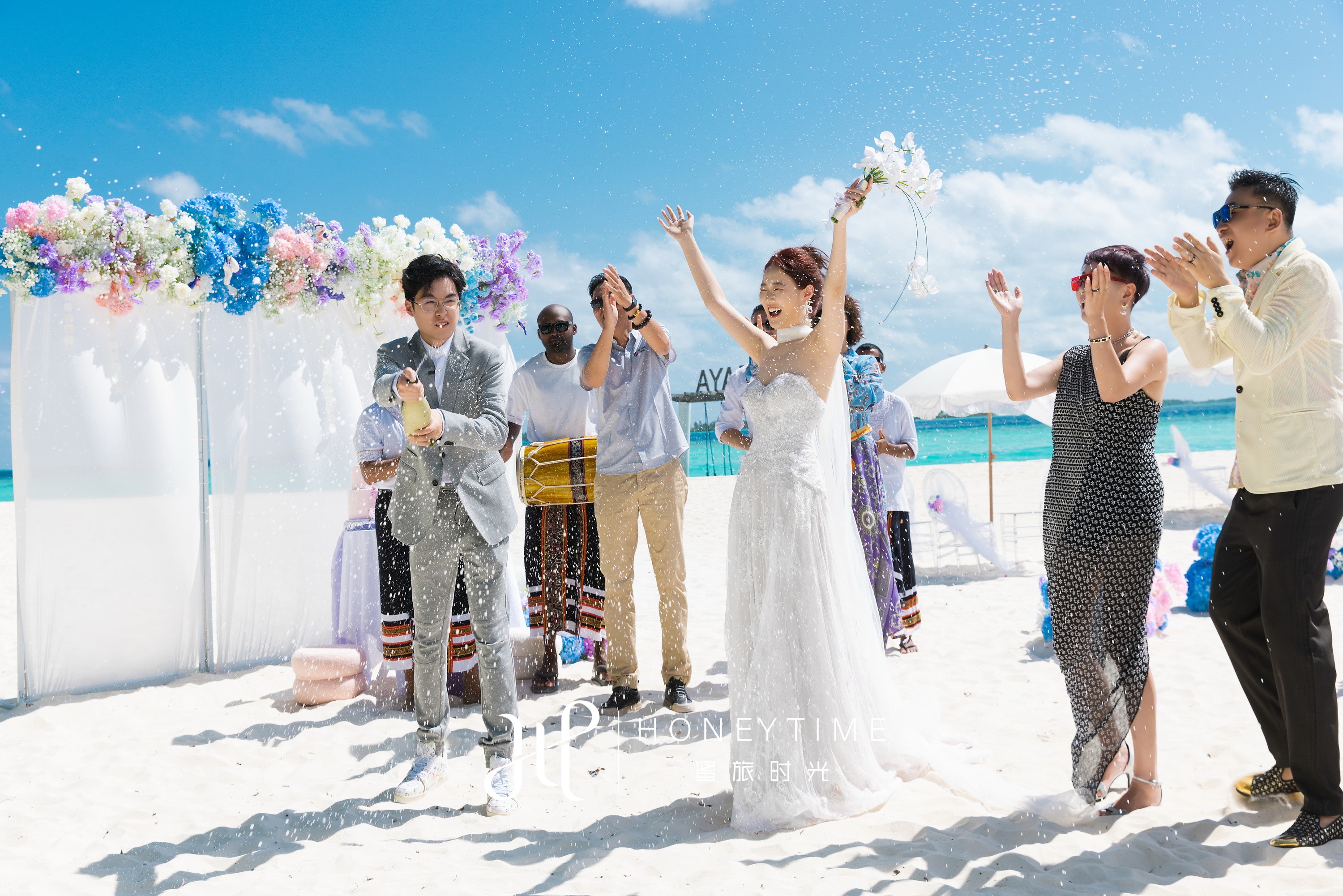 J&C(阿雅达岛粉紫潮新主题婚礼)