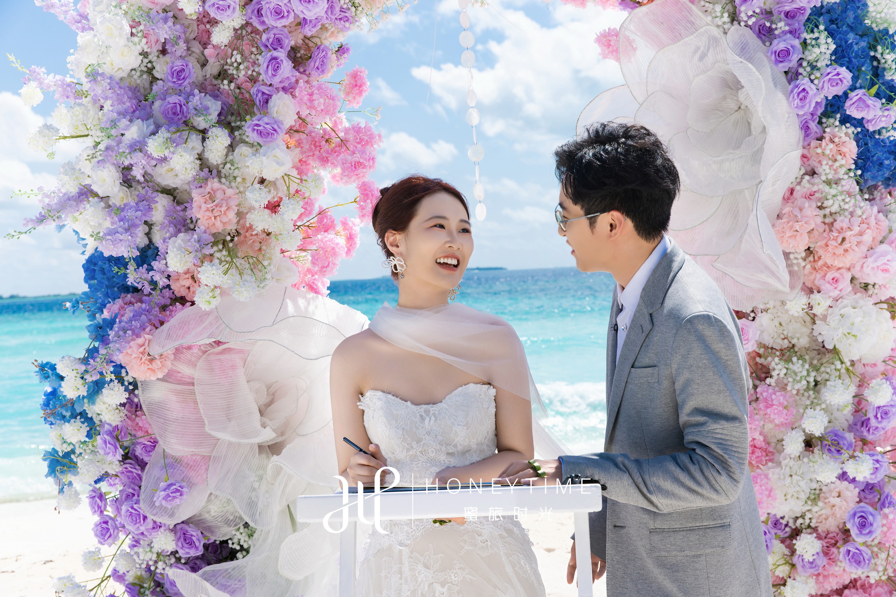 J&C(阿雅达岛粉紫潮新主题婚礼)