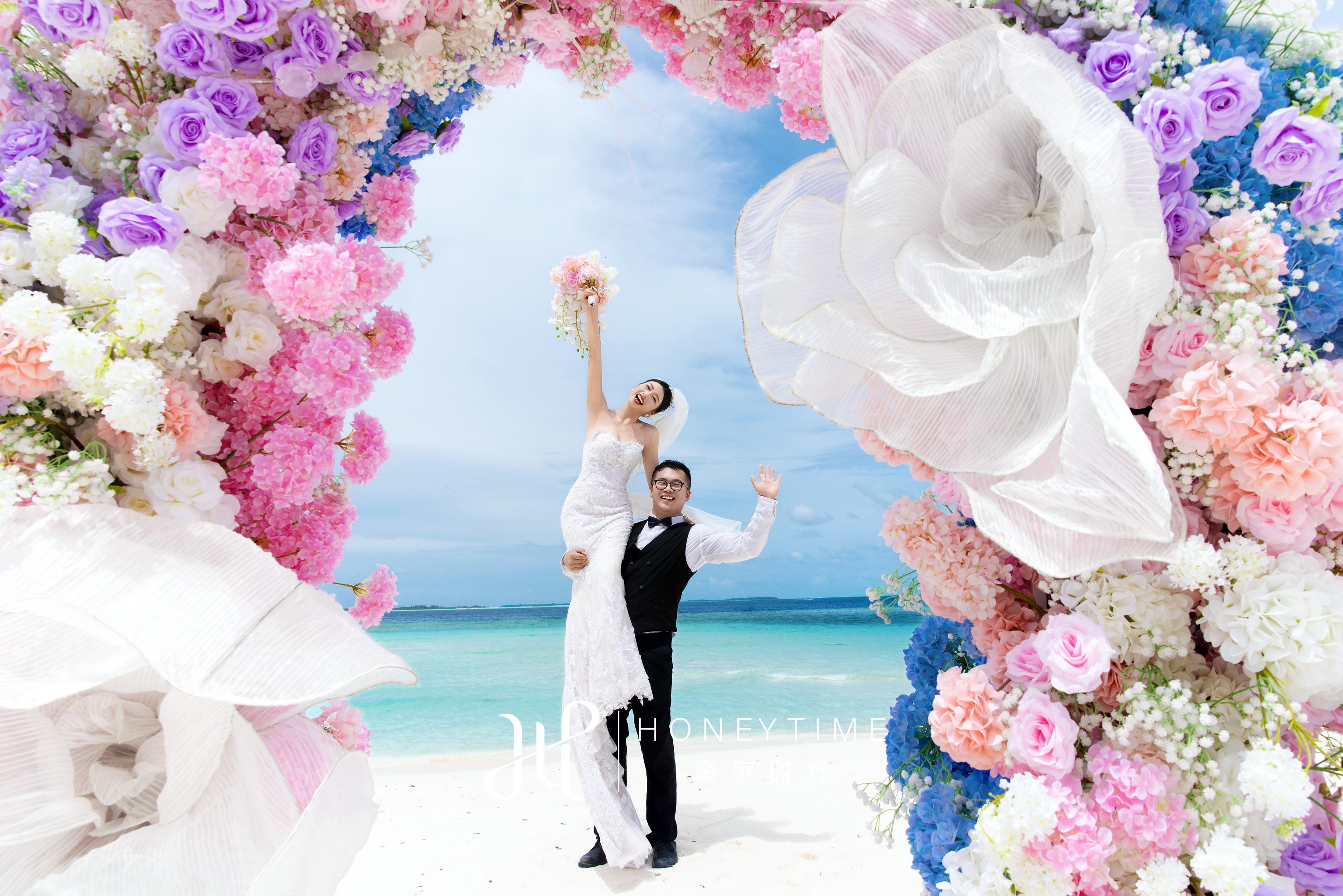 H&L(阿雅达岛粉紫潮新主题婚礼)
