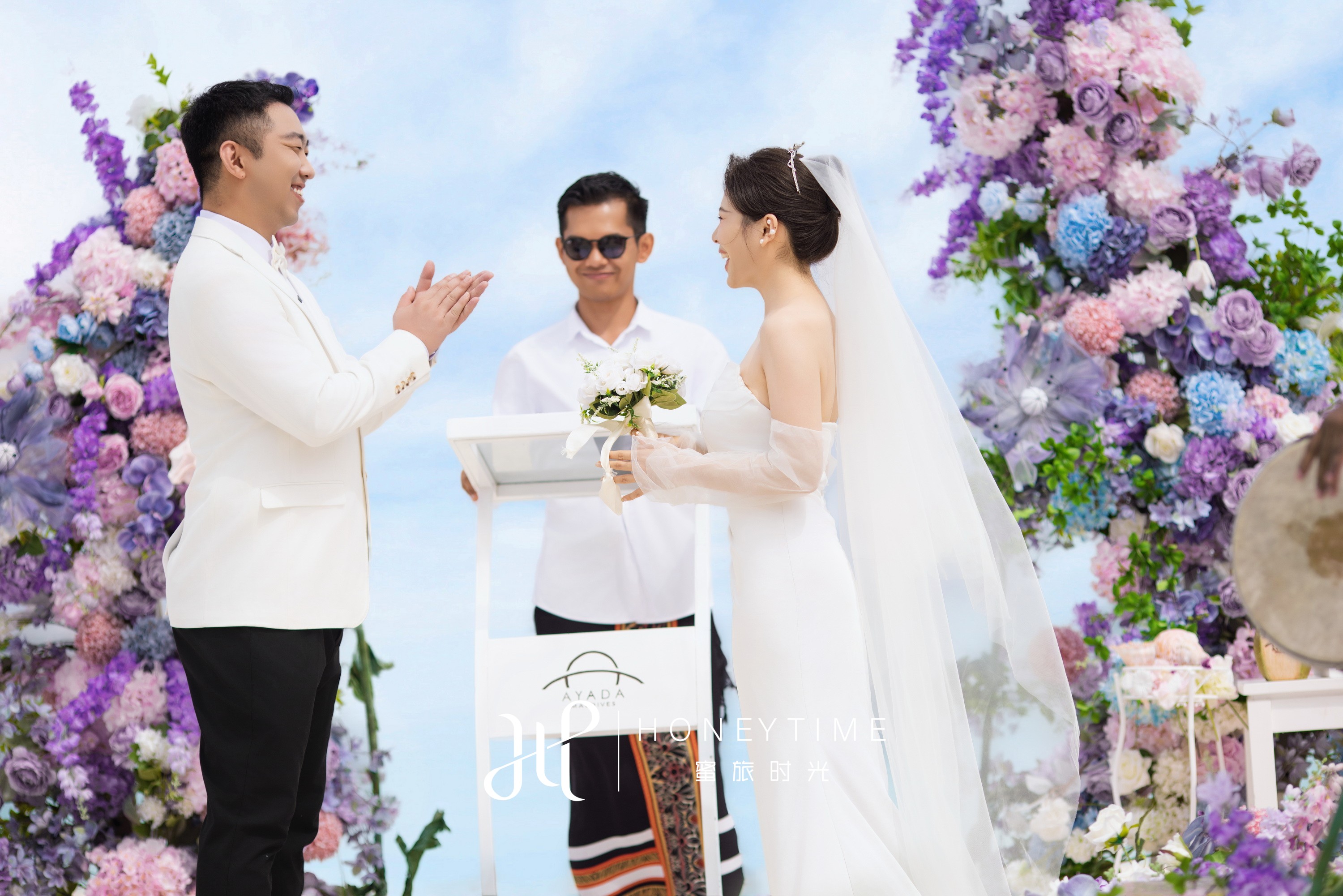 F&M(阿雅达岛紫粉色沙滩婚礼)