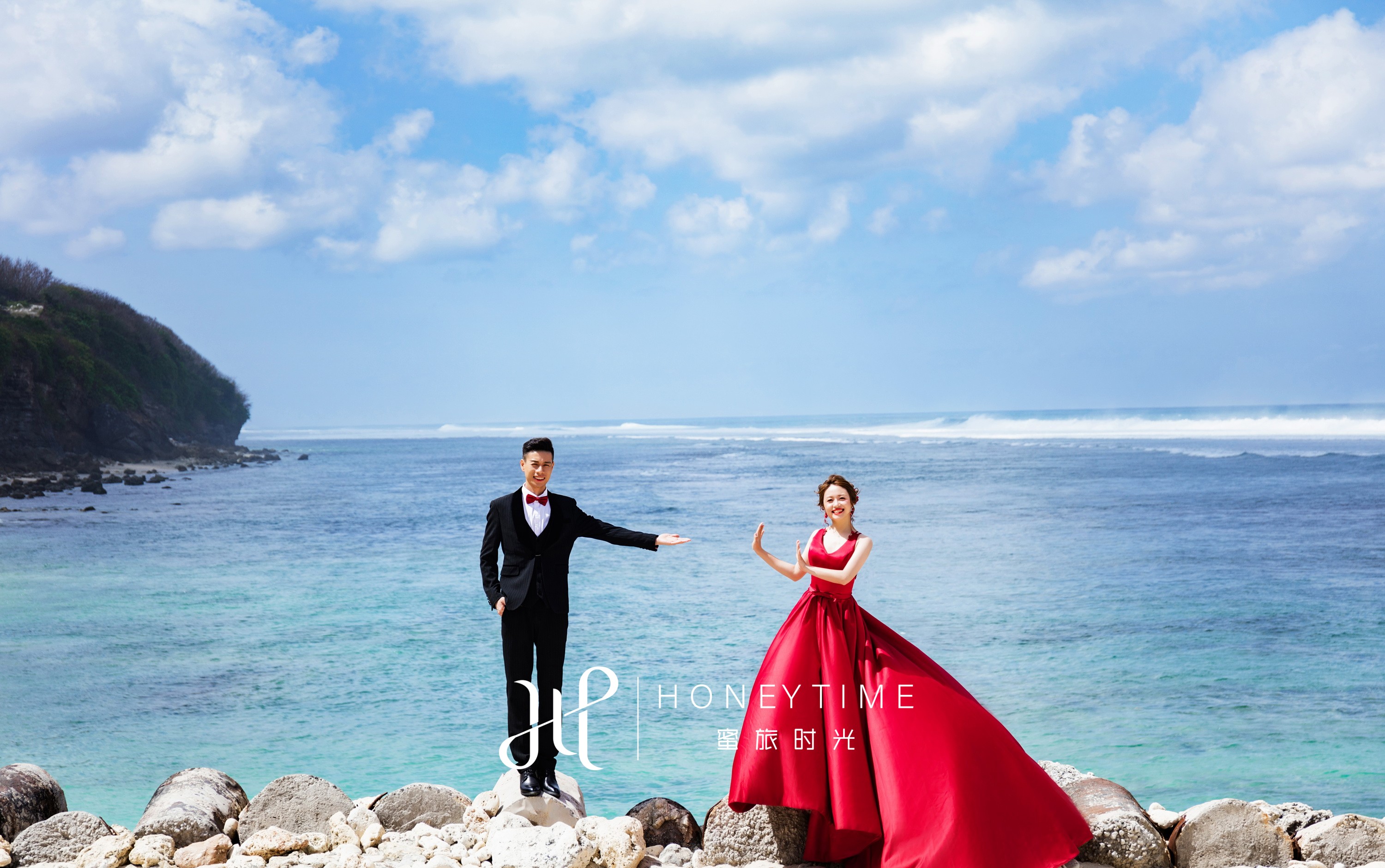 Z&C( 巴厘岛高尔夫悬崖海景婚礼+婚纱照)