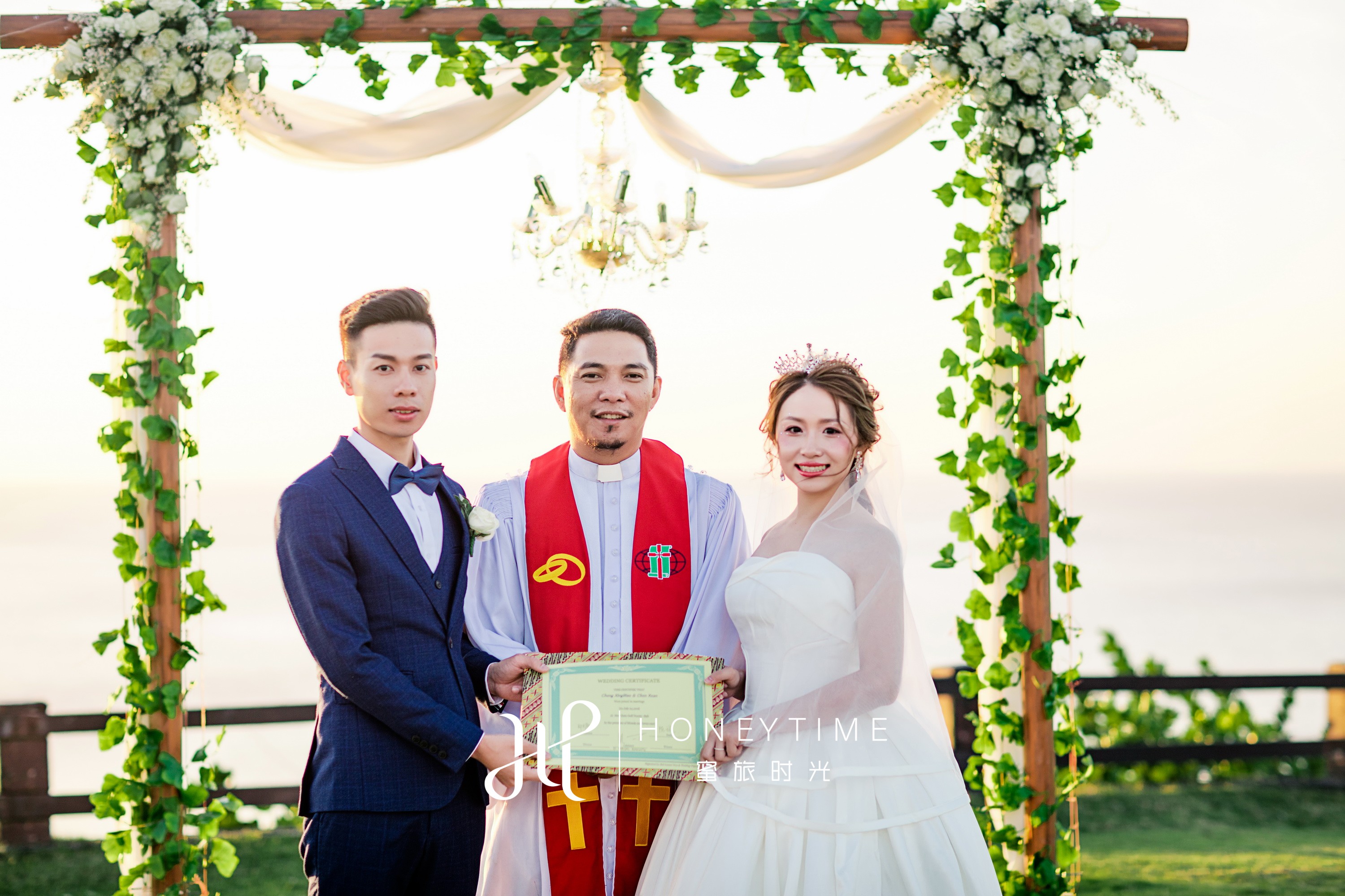 Z&C( 巴厘岛高尔夫悬崖海景婚礼+婚纱照)