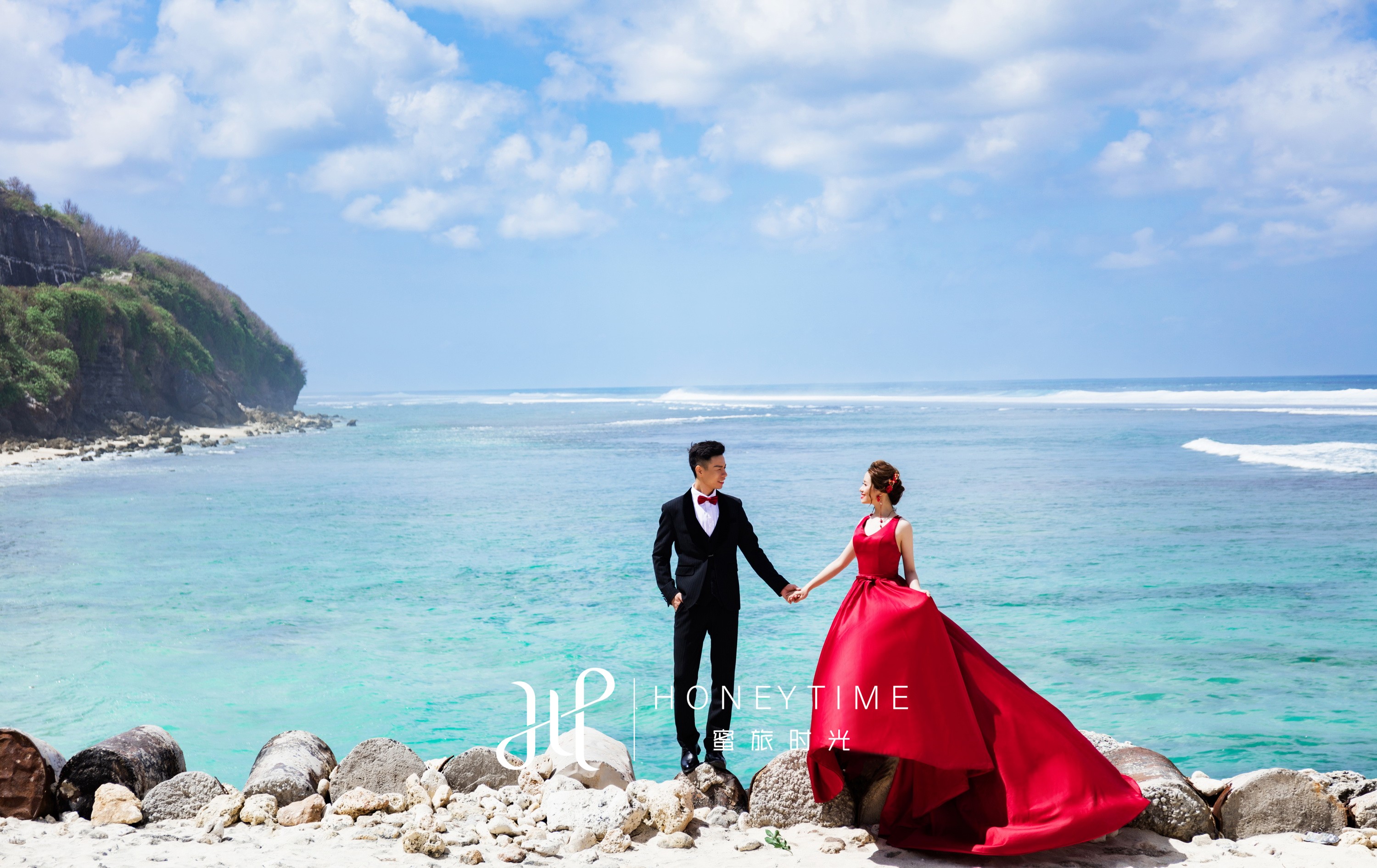 Z&C( 巴厘岛高尔夫悬崖海景婚礼+婚纱照)