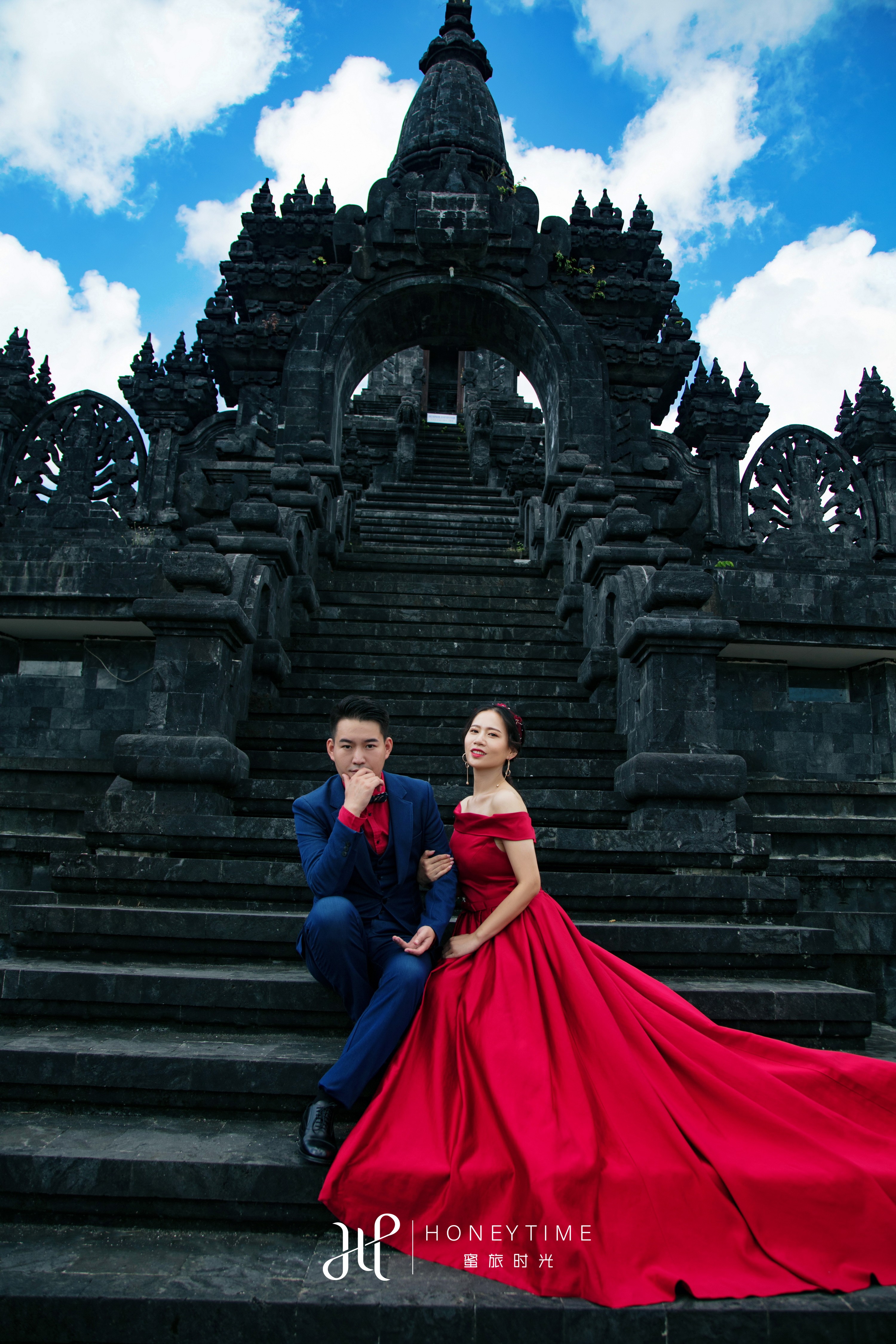 L&L( 巴厘岛高尔夫悬崖海景婚礼+婚纱照)