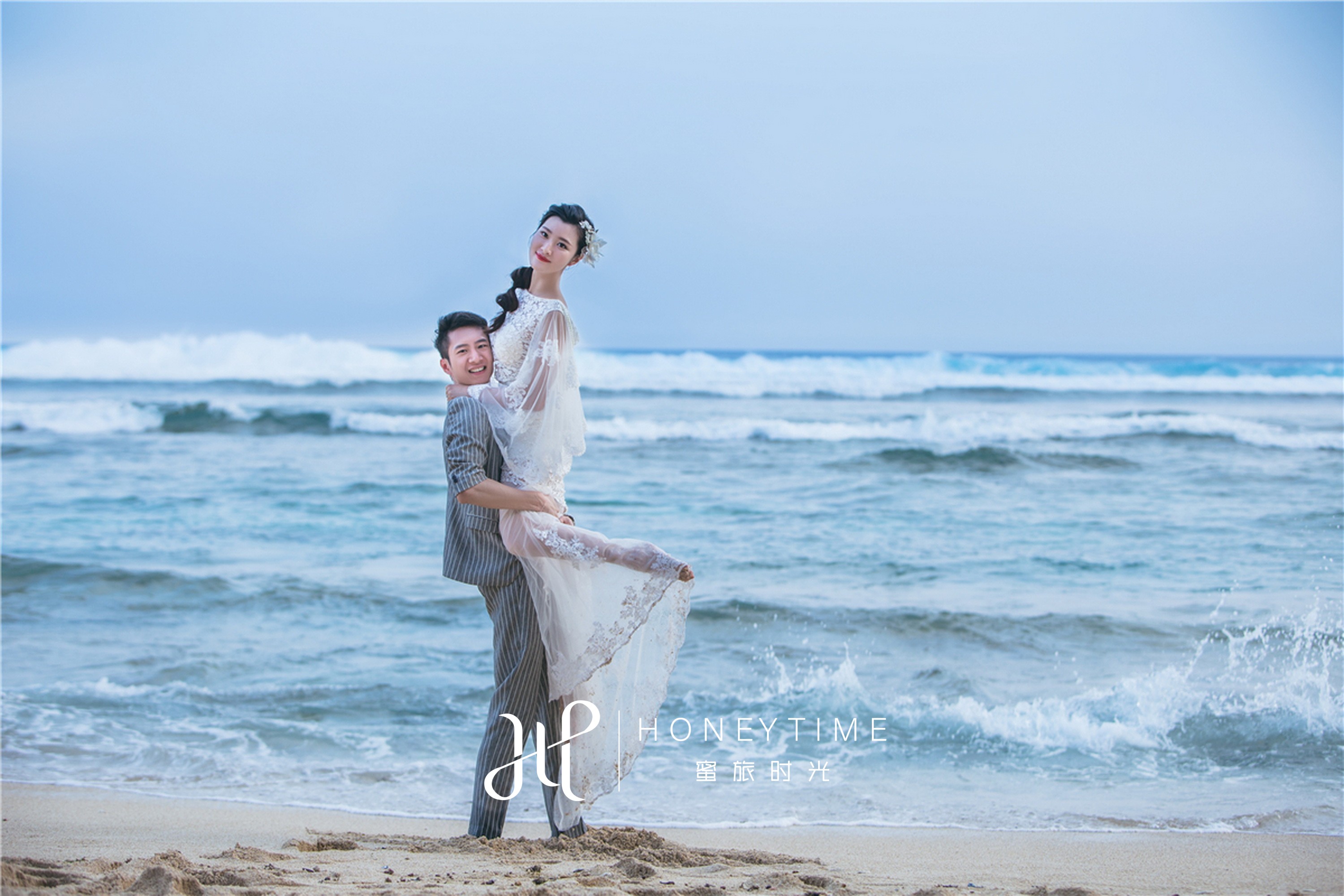 巴厘岛悬崖沙滩景