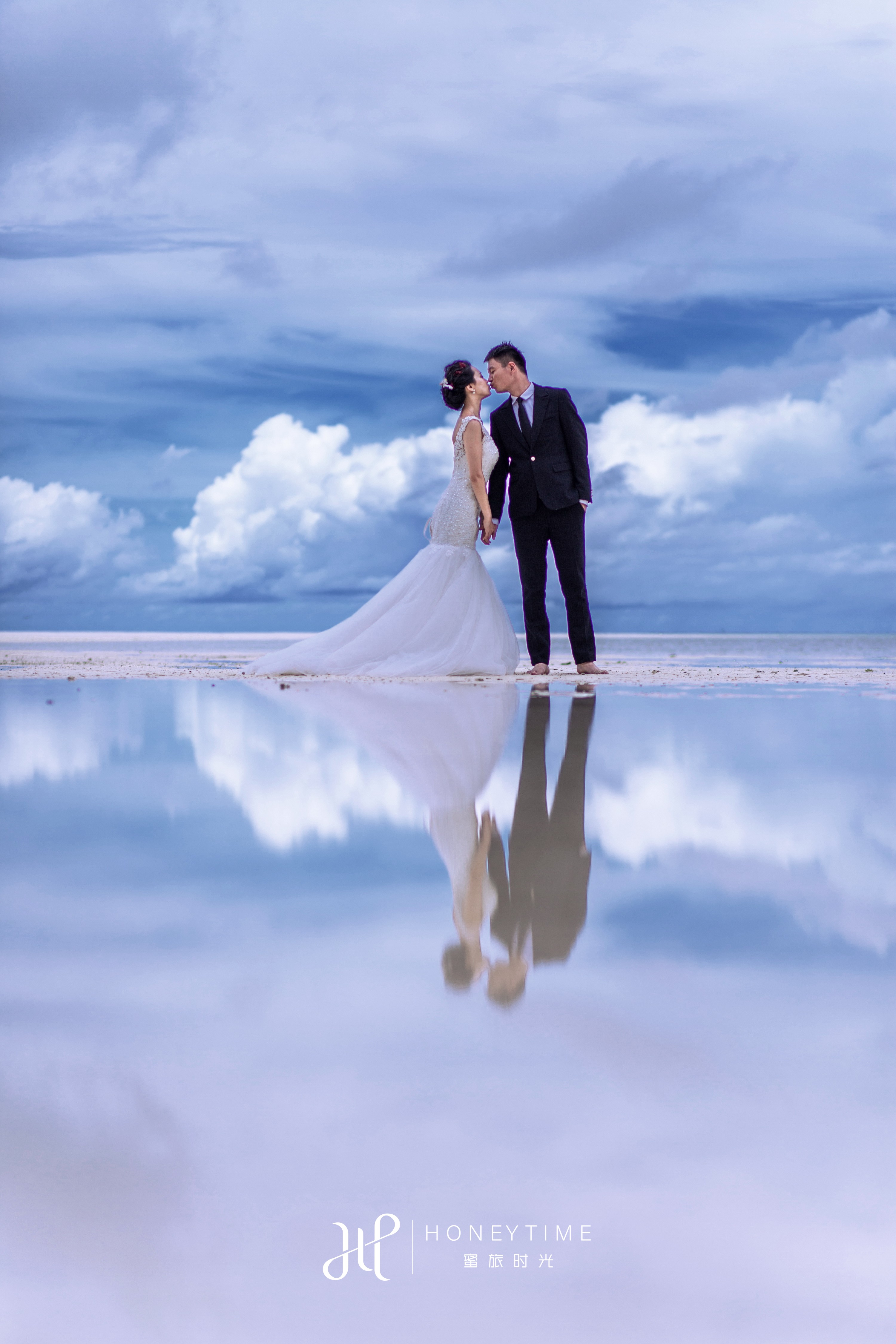 拍摄景点:镜面海