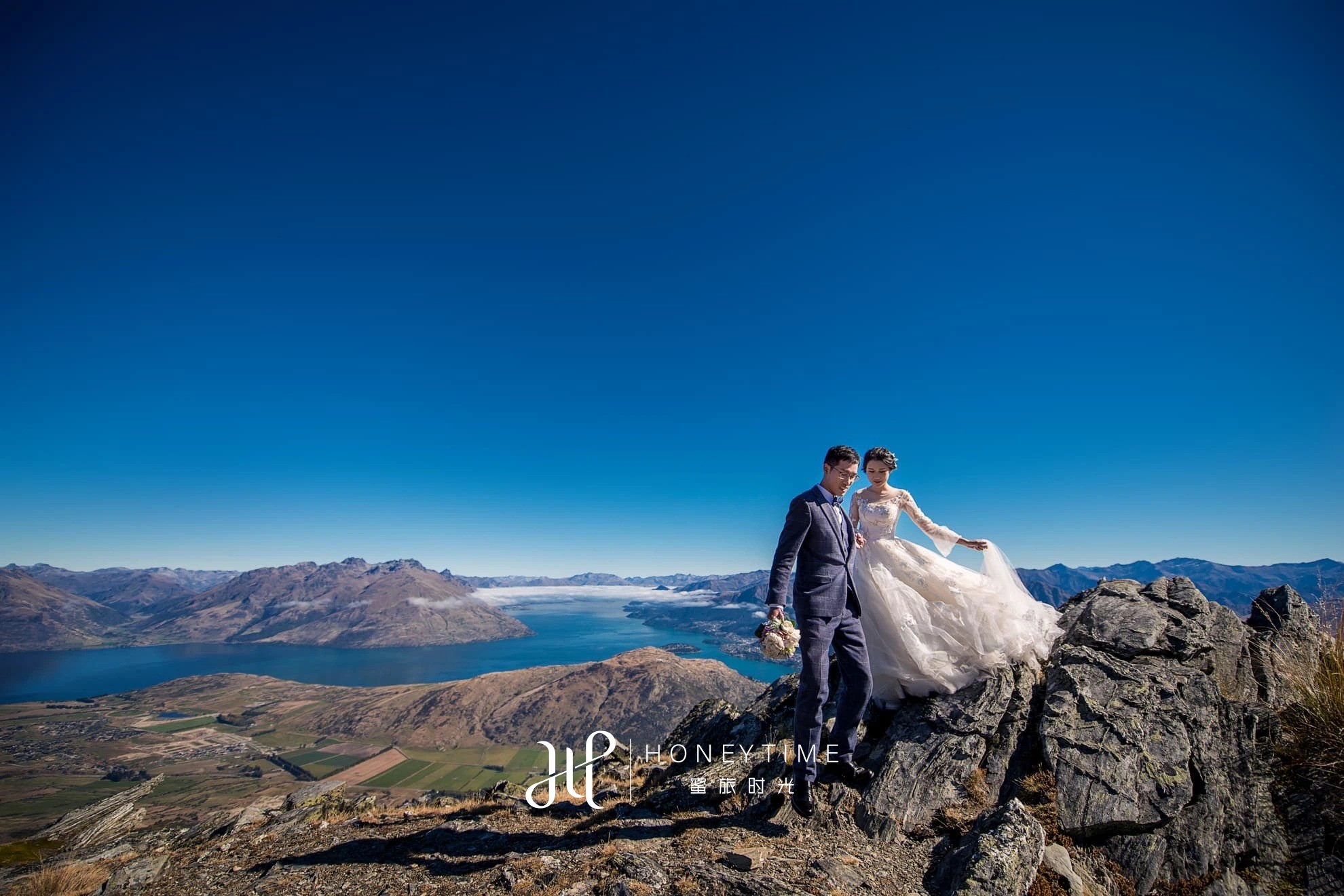 皇后镇Remarkable山顶(直升机)