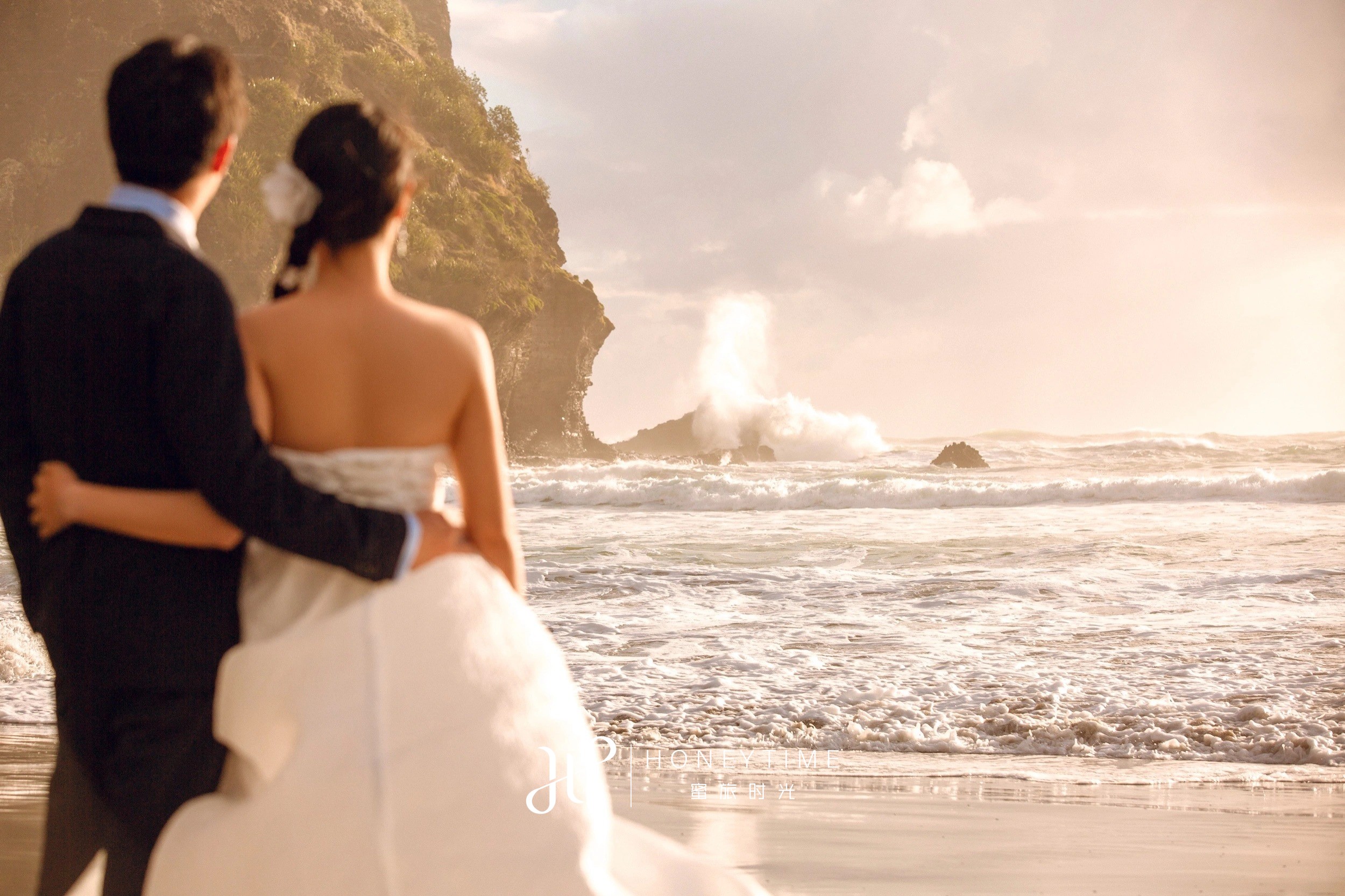 奥克兰乌岛黑沙滩