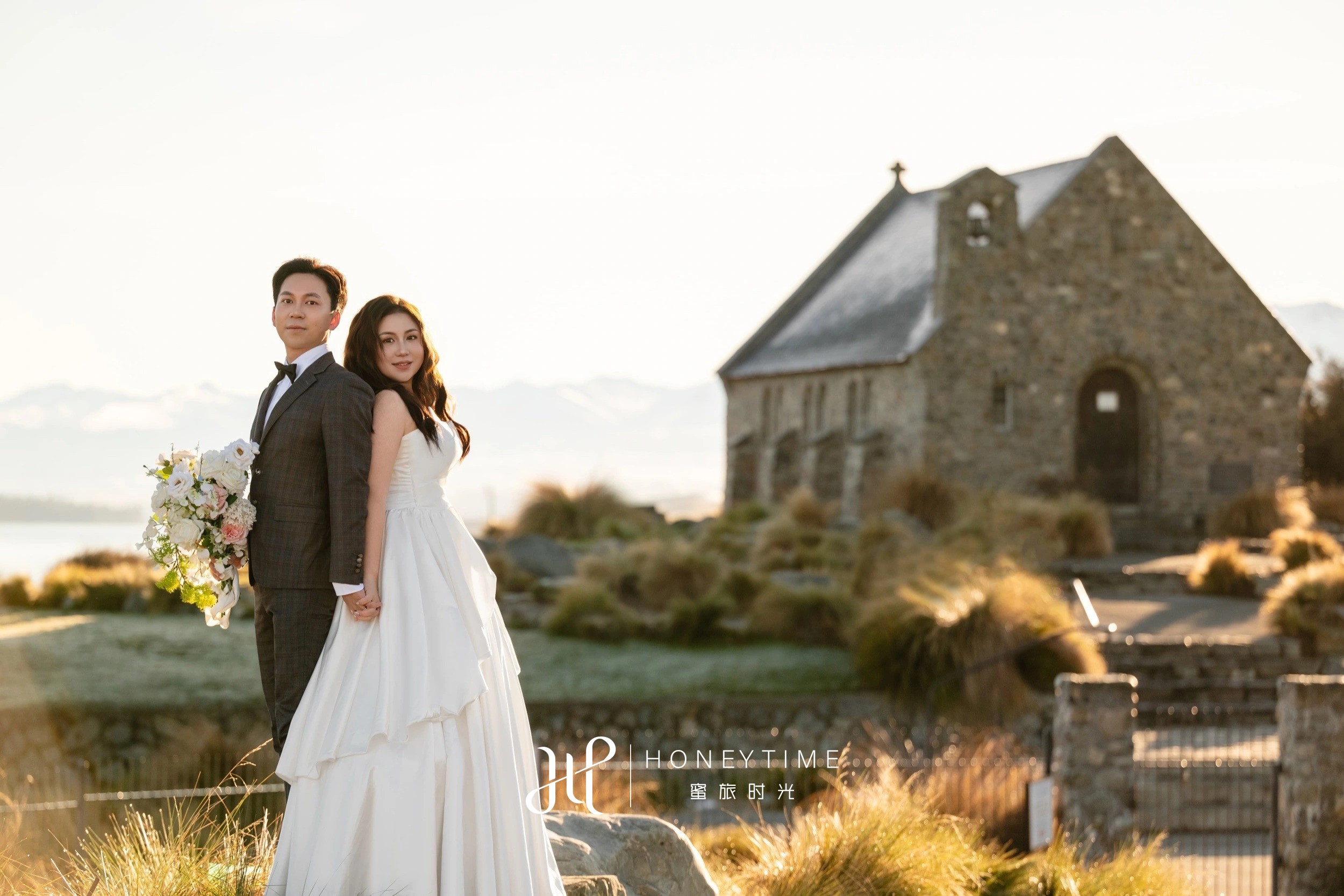 蒂卡波牧羊人教堂&蒂卡波湖边