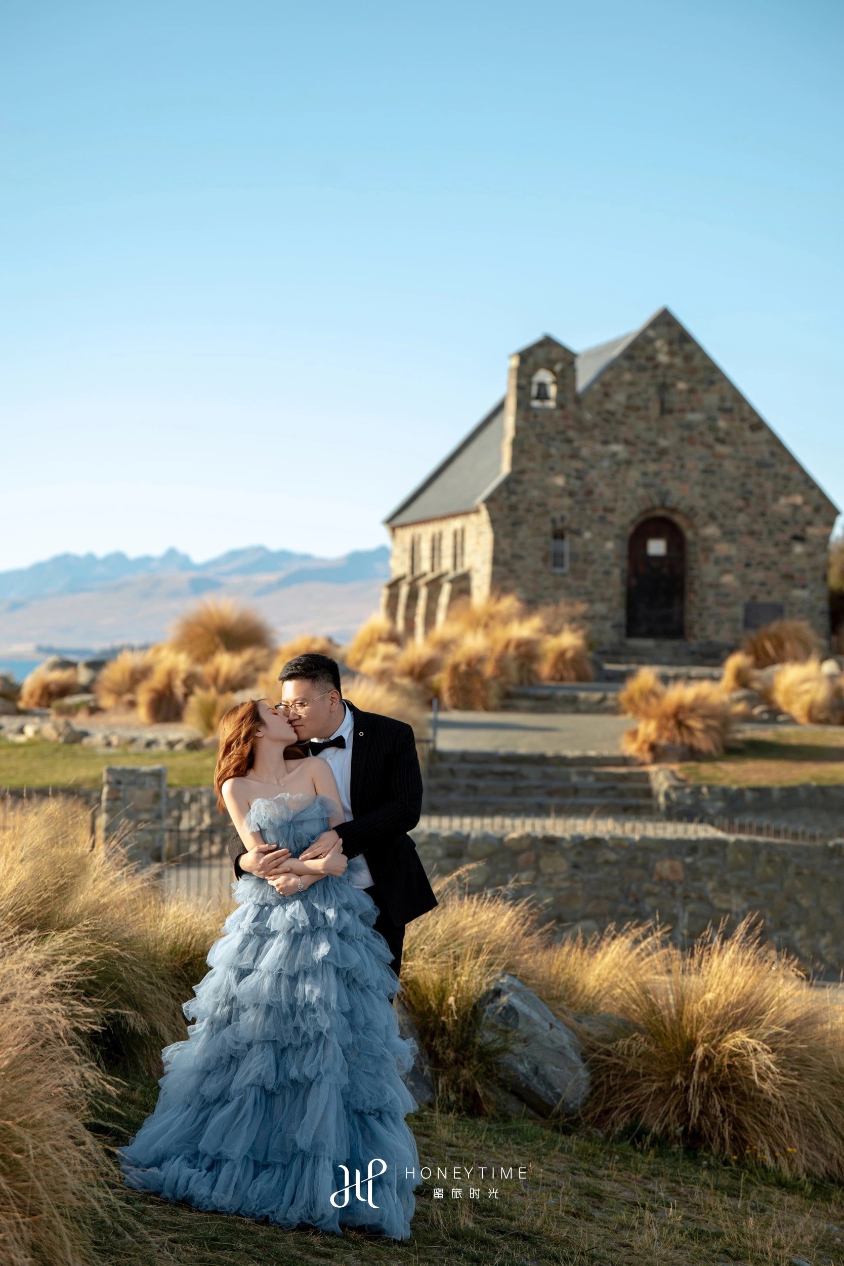 蒂卡波牧羊人教堂&蒂卡波湖边