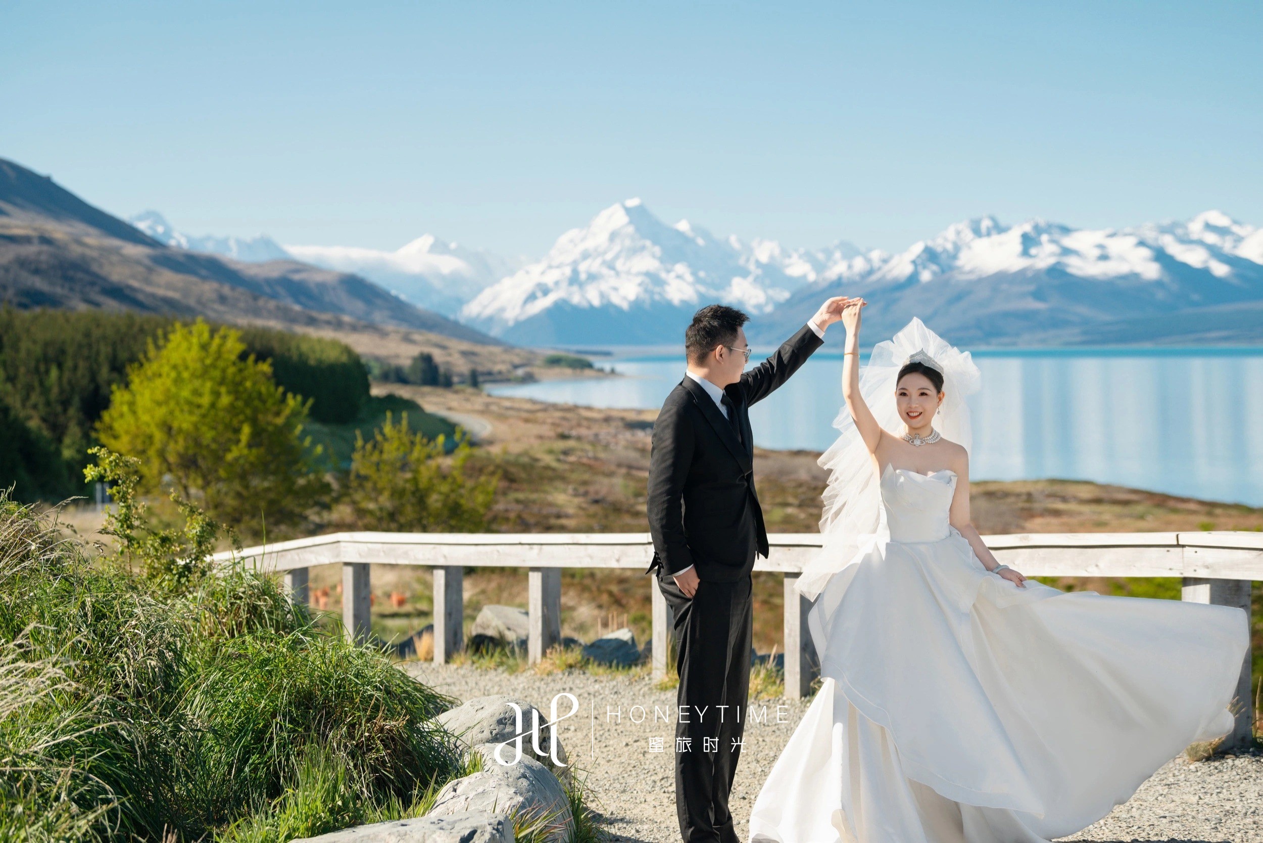 蒂卡波牧羊人教堂&蒂卡波湖边