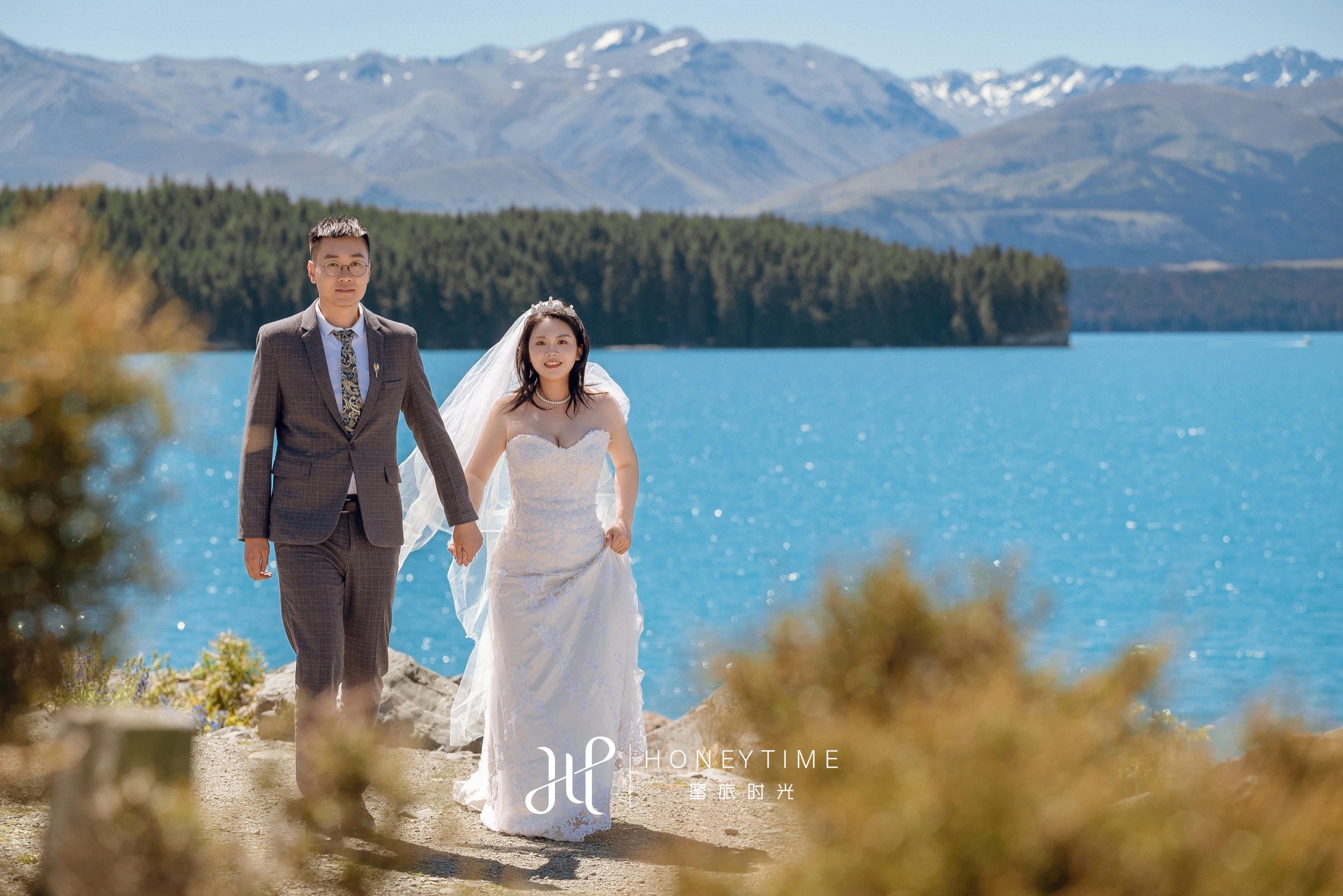 蒂卡波牧羊人教堂&蒂卡波湖边