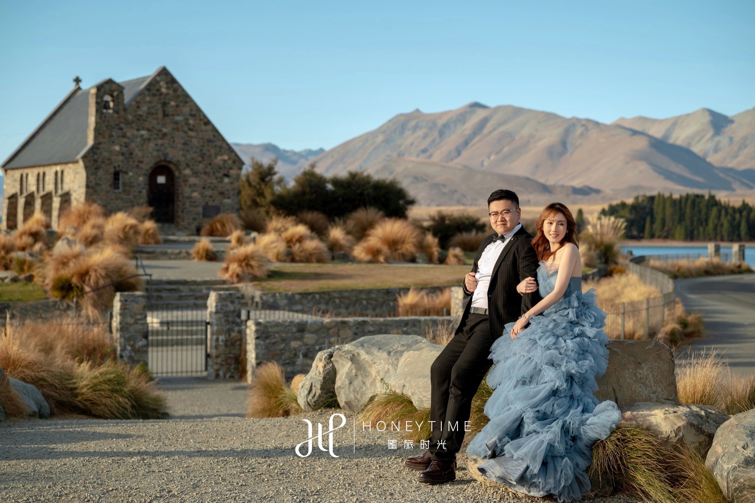 蒂卡波牧羊人教堂&蒂卡波湖边