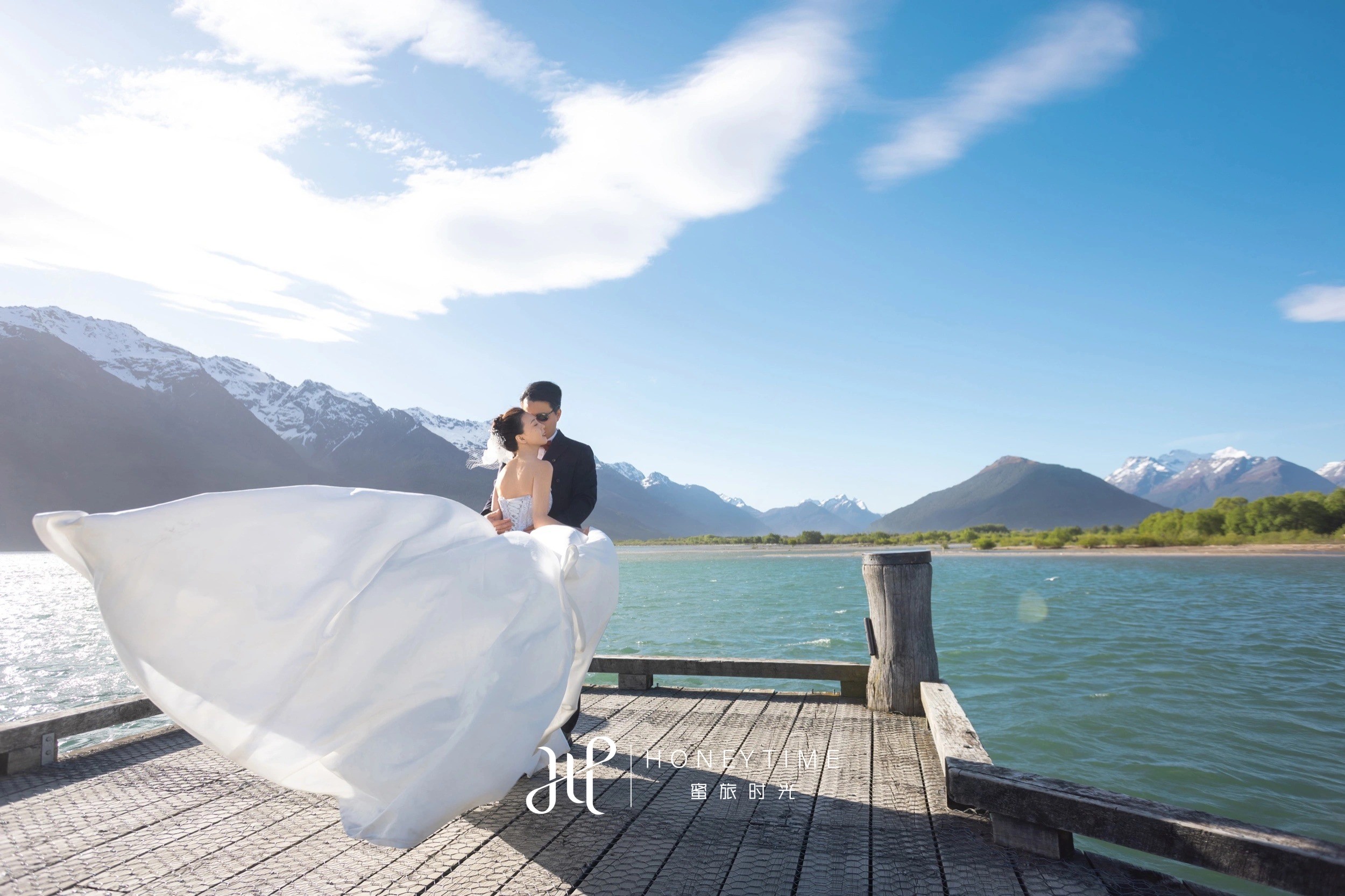 格林诺奇湖边与码头