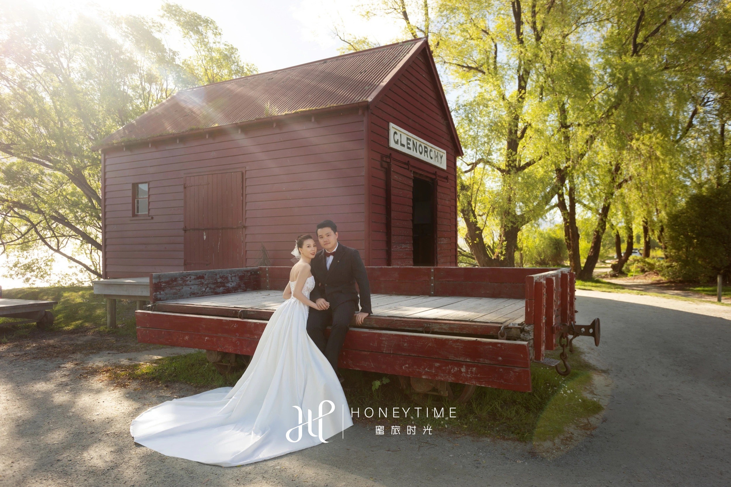 格林诺奇湖边与码头