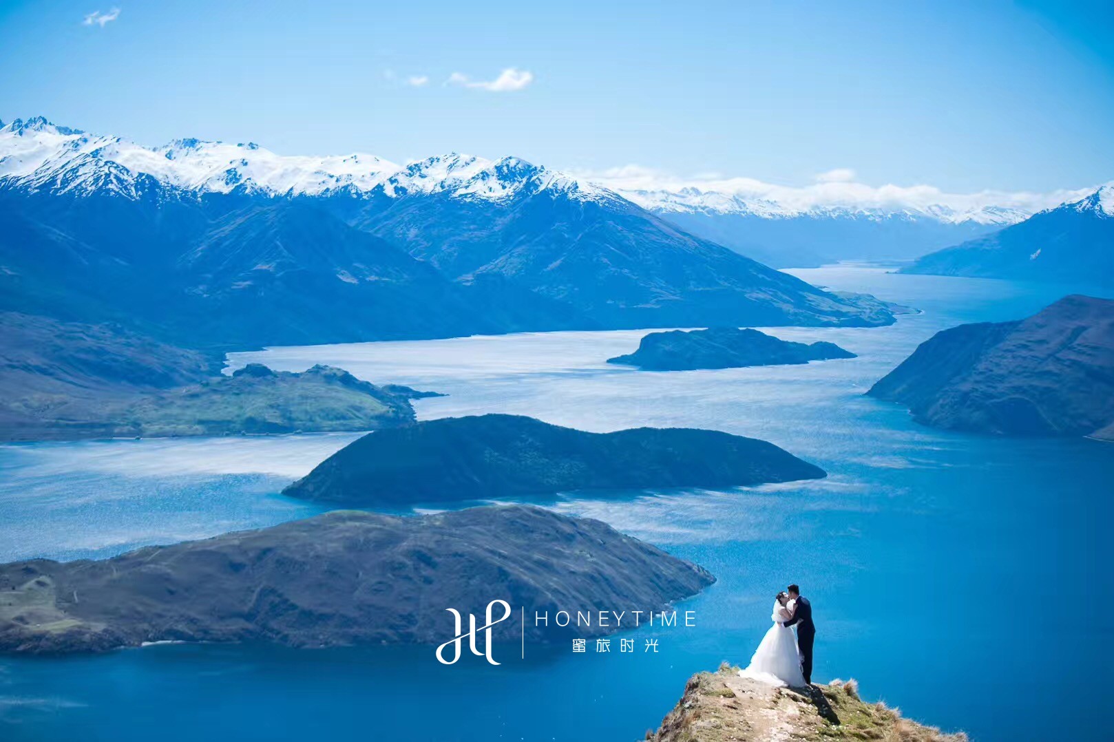 瓦纳卡直升机拍摄