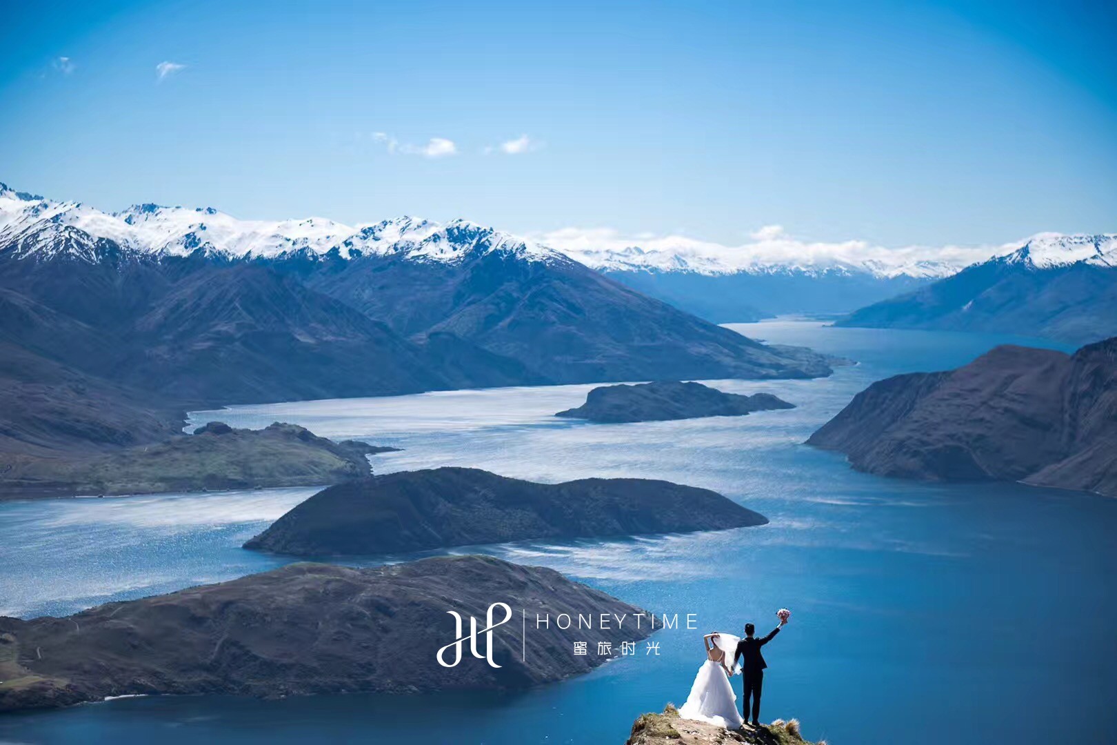 瓦纳卡直升机拍摄