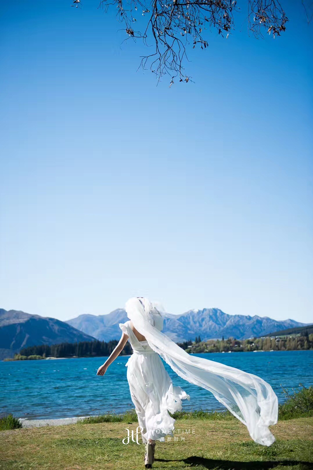 瓦纳卡直升机拍摄