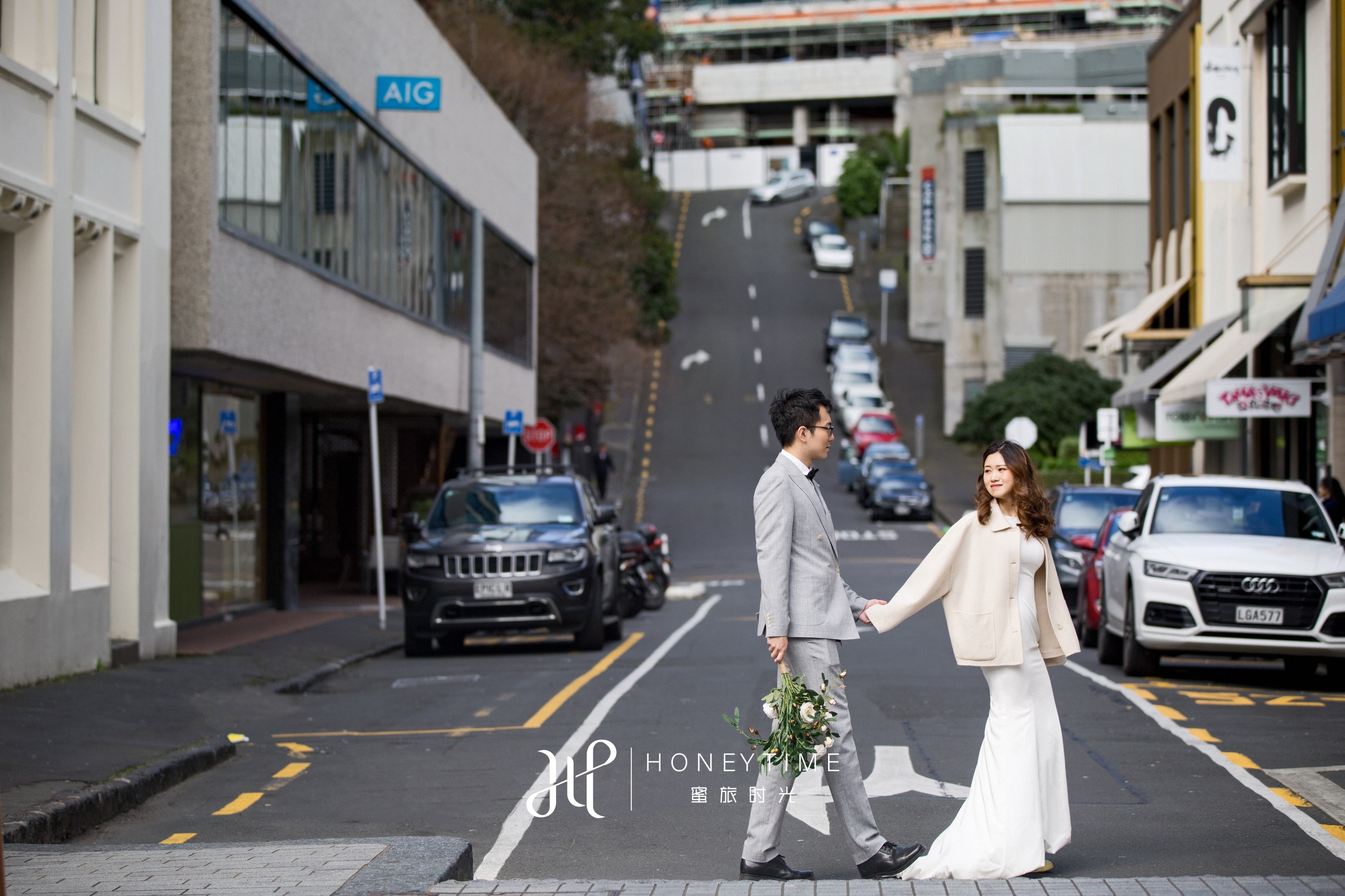 奥克兰街景+海边