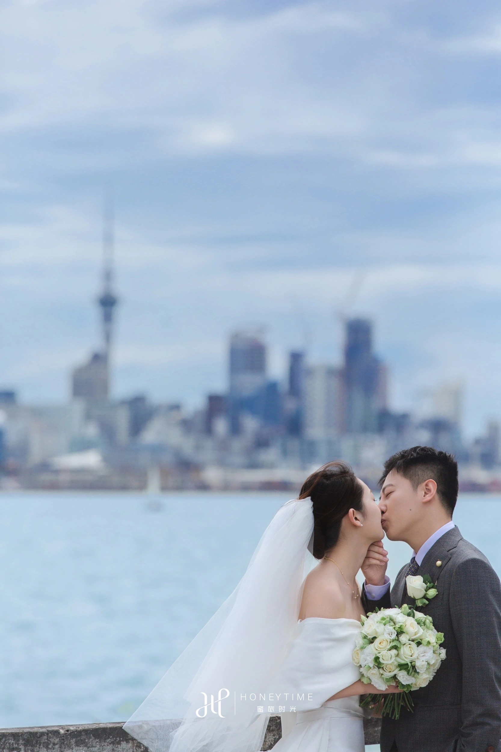 奥克兰教堂婚礼(外景拍摄)