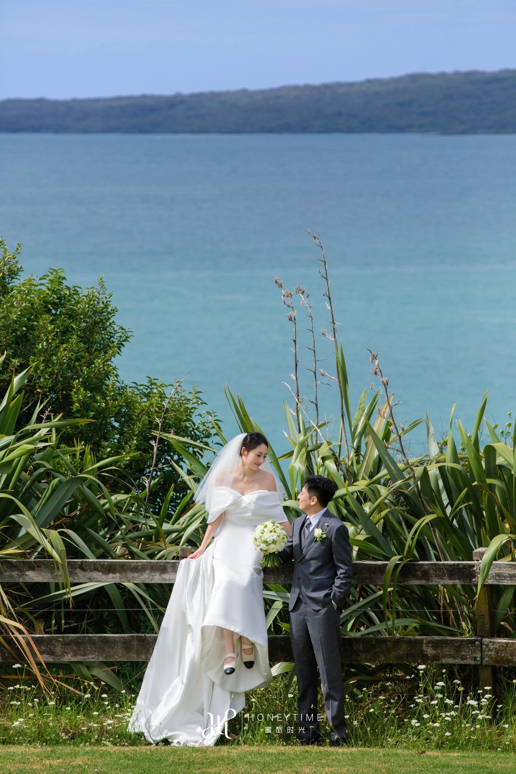 奥克兰教堂婚礼(外景拍摄)