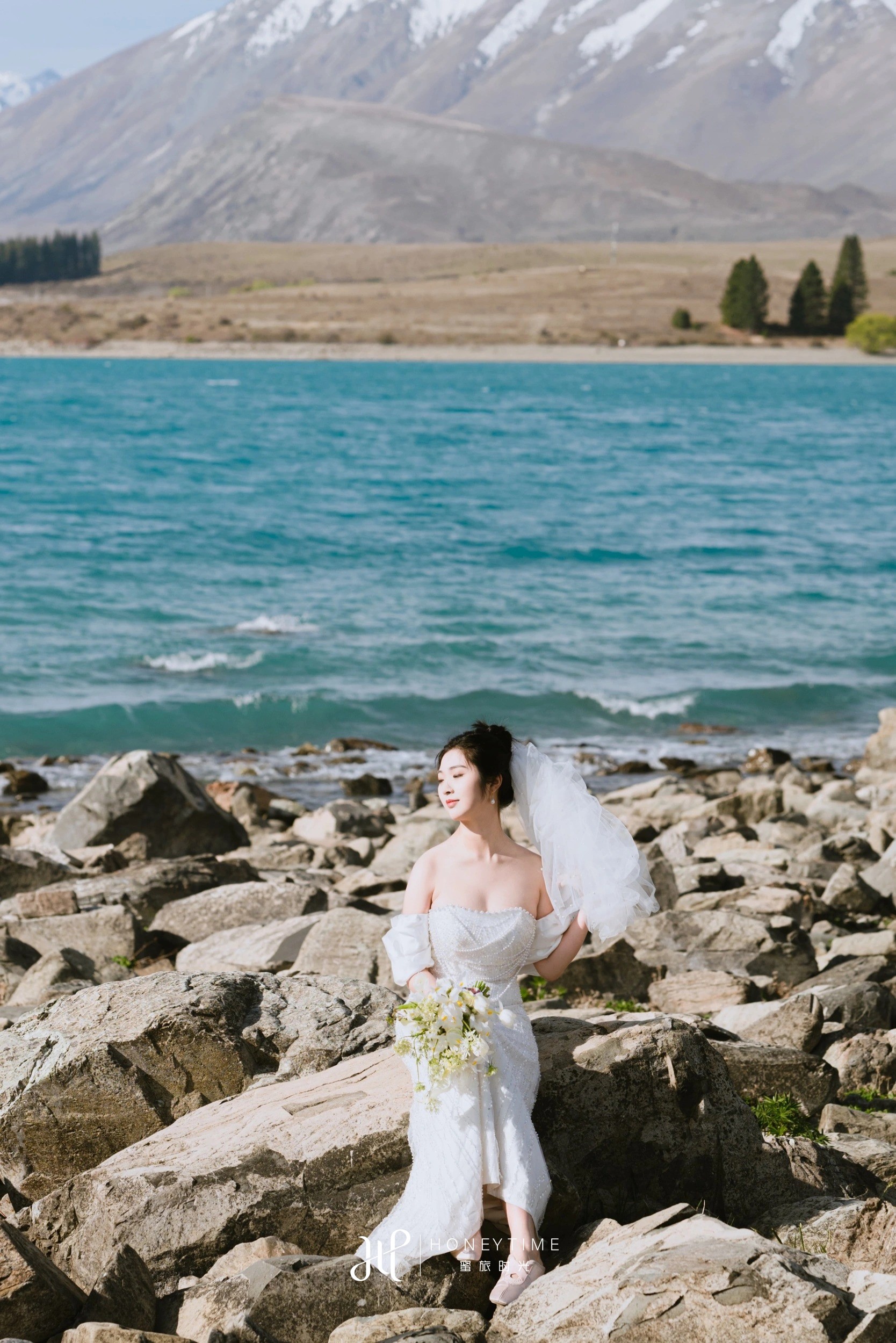 蒂卡波好牧羊人教堂婚礼(外景拍摄)