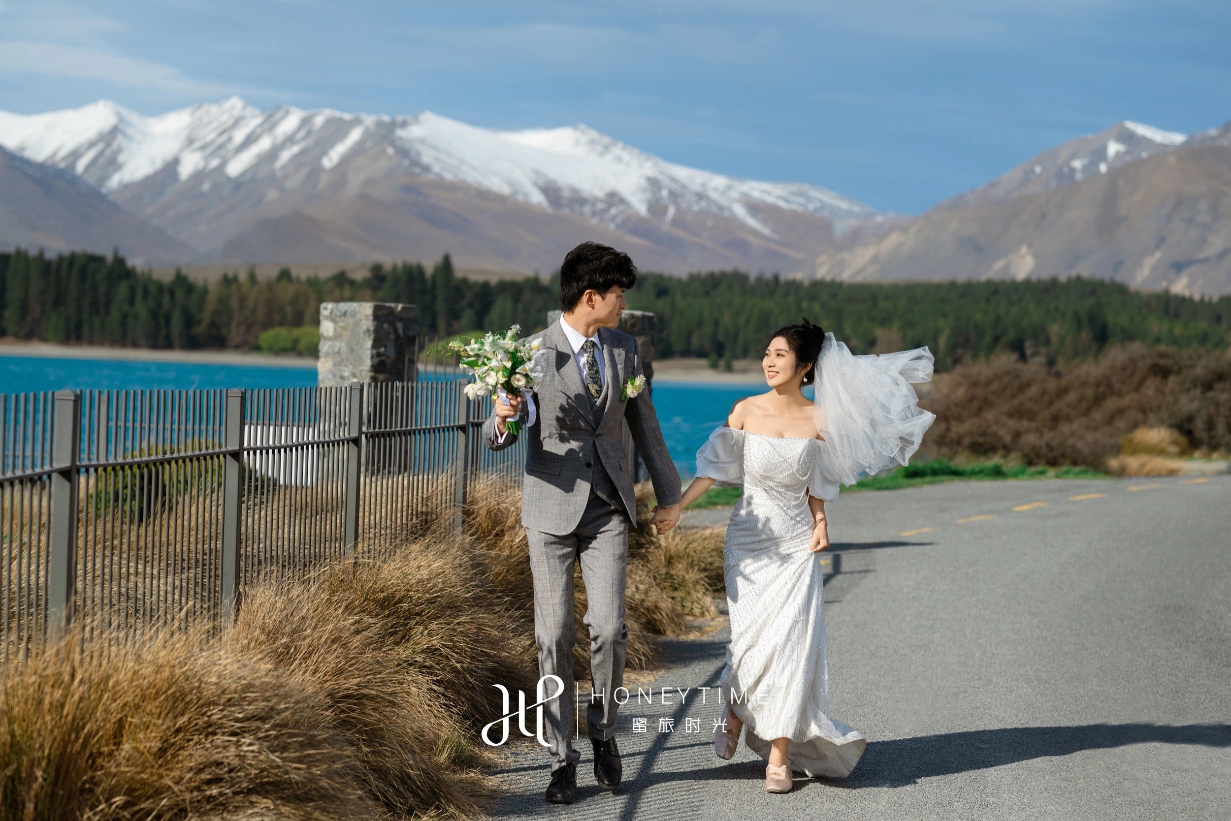 蒂卡波好牧羊人教堂婚礼(外景拍摄)