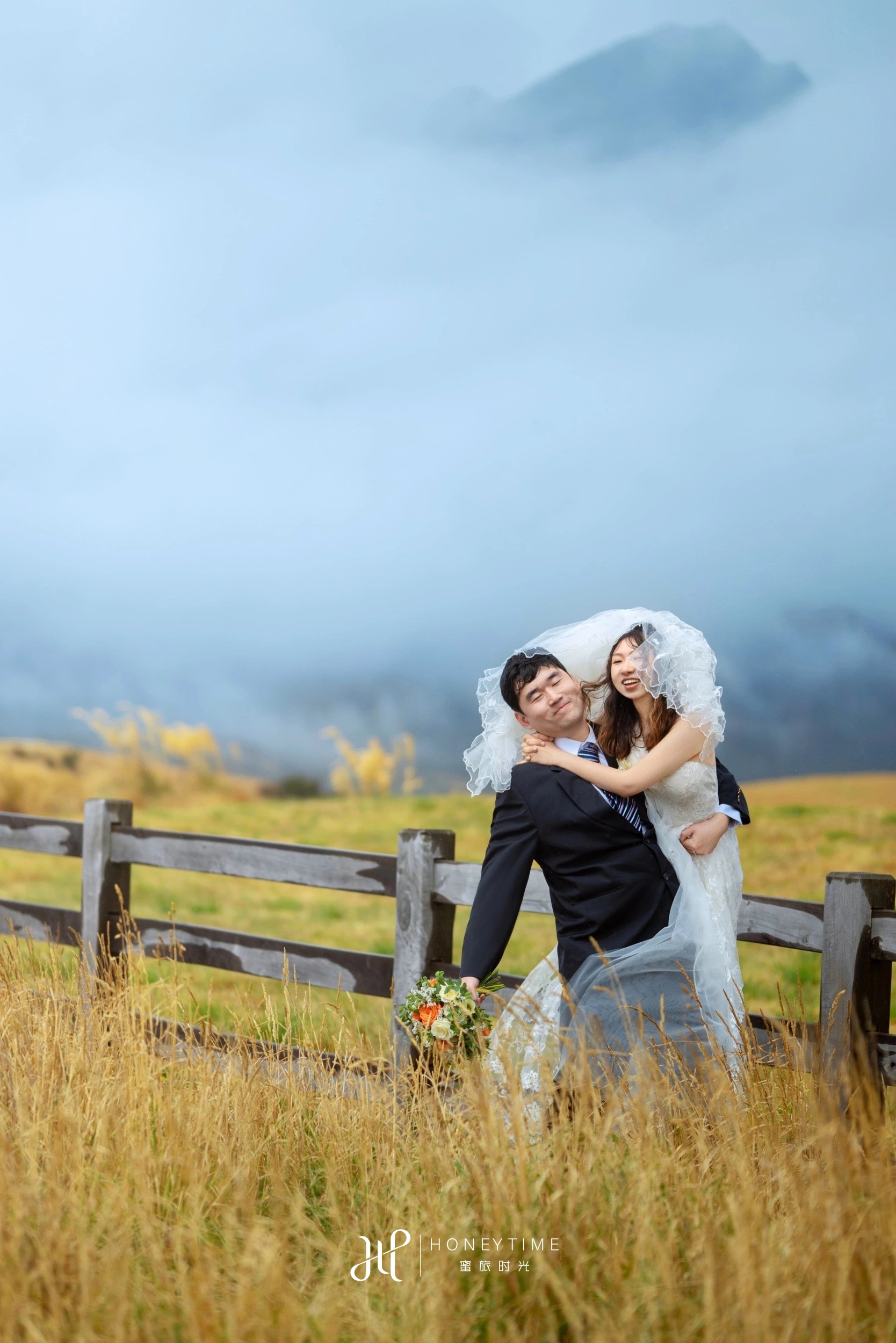 皇后镇峡谷婚礼(外景拍摄)