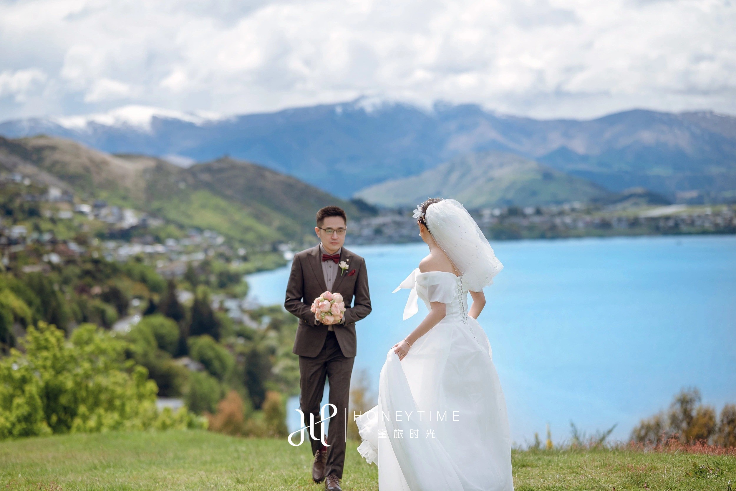 皇后镇峡谷婚礼(外景拍摄)