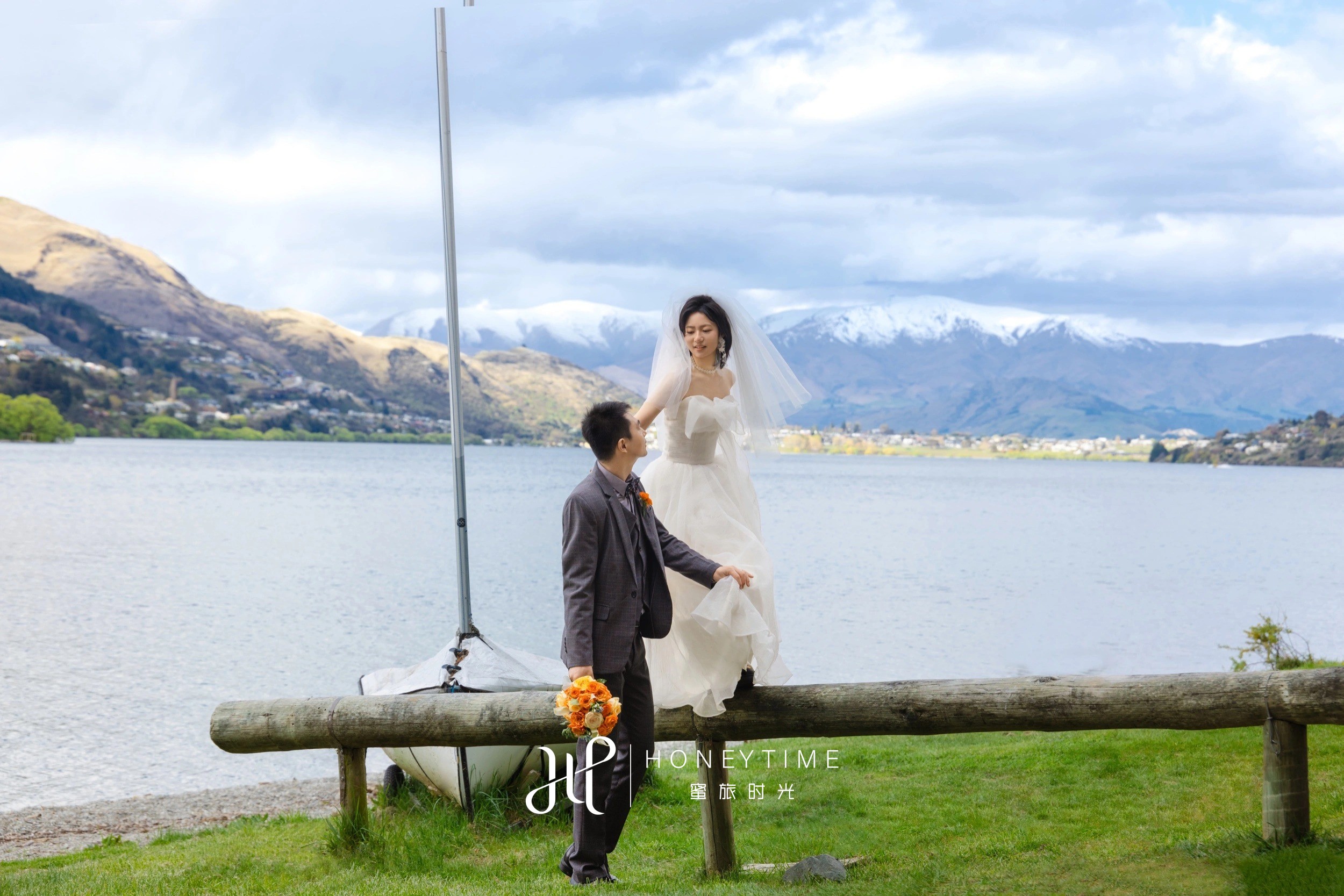 皇后镇峡谷婚礼(外景拍摄)