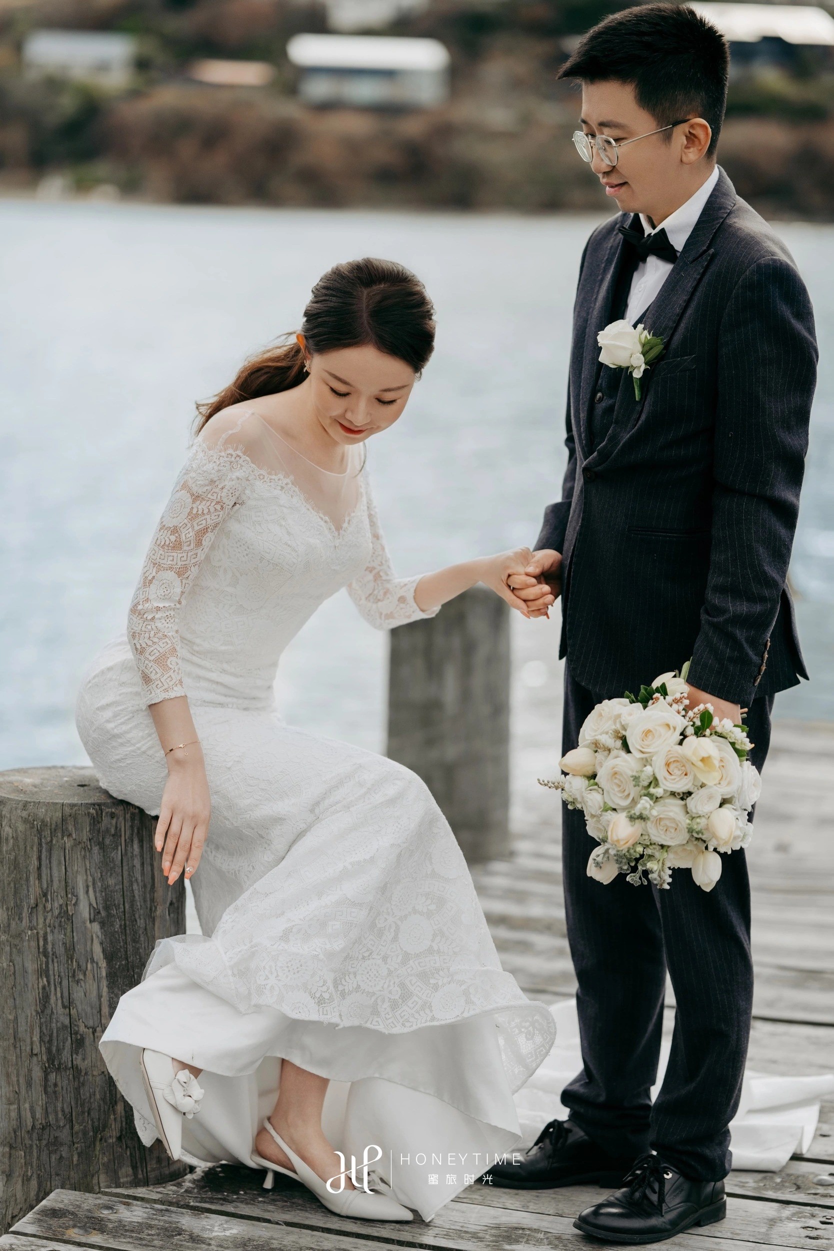 皇后镇峡谷婚礼(外景拍摄)