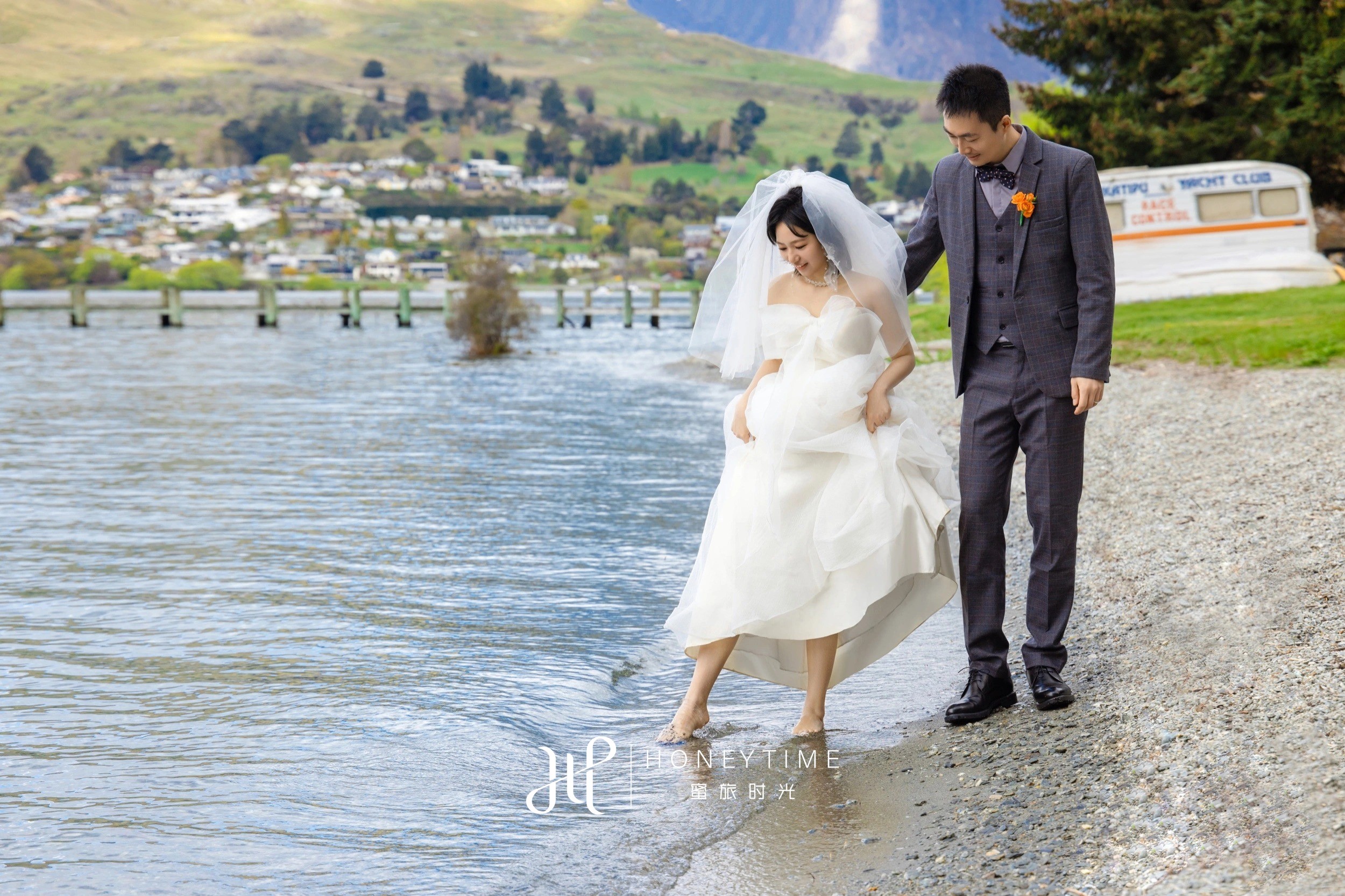 皇后镇峡谷婚礼(外景拍摄)