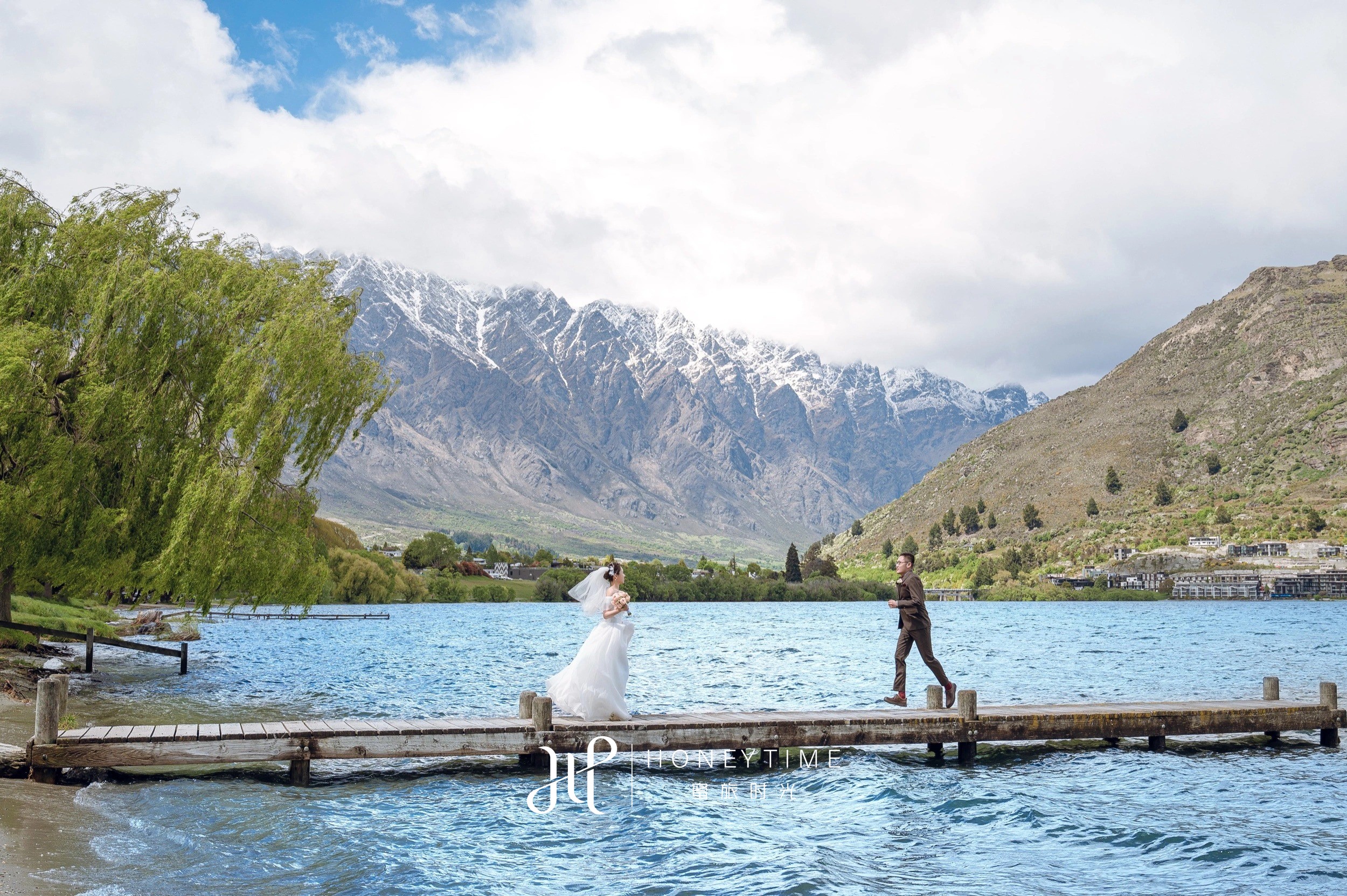 皇后镇峡谷婚礼(外景拍摄)