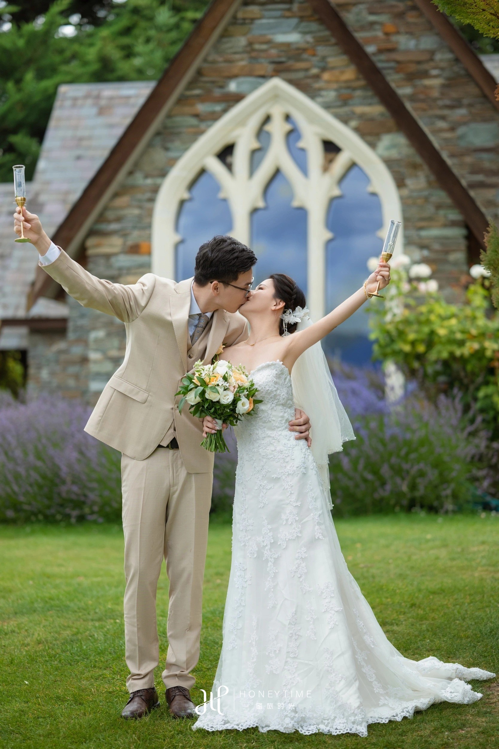 皇后镇庄园户外婚礼(婚礼仪式)