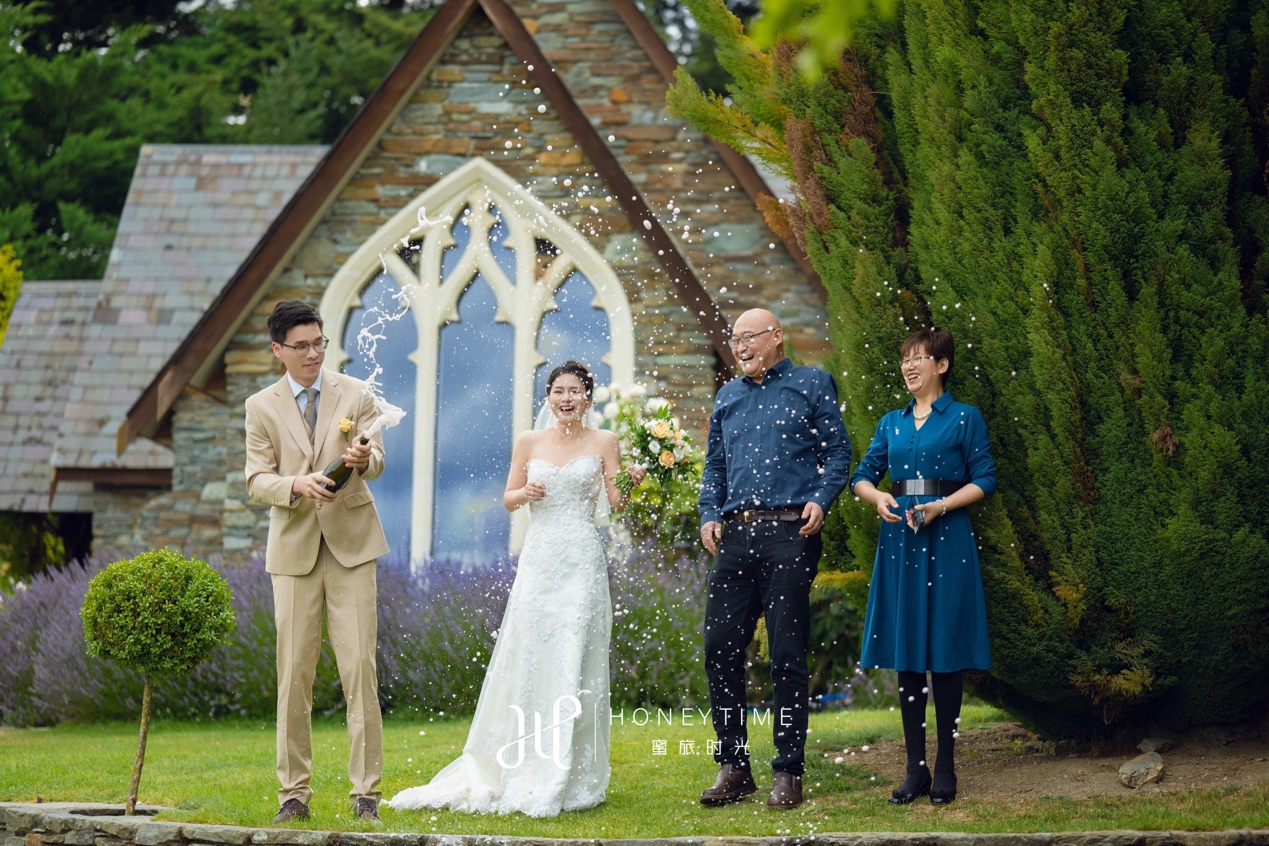 皇后镇庄园户外婚礼(婚礼仪式)