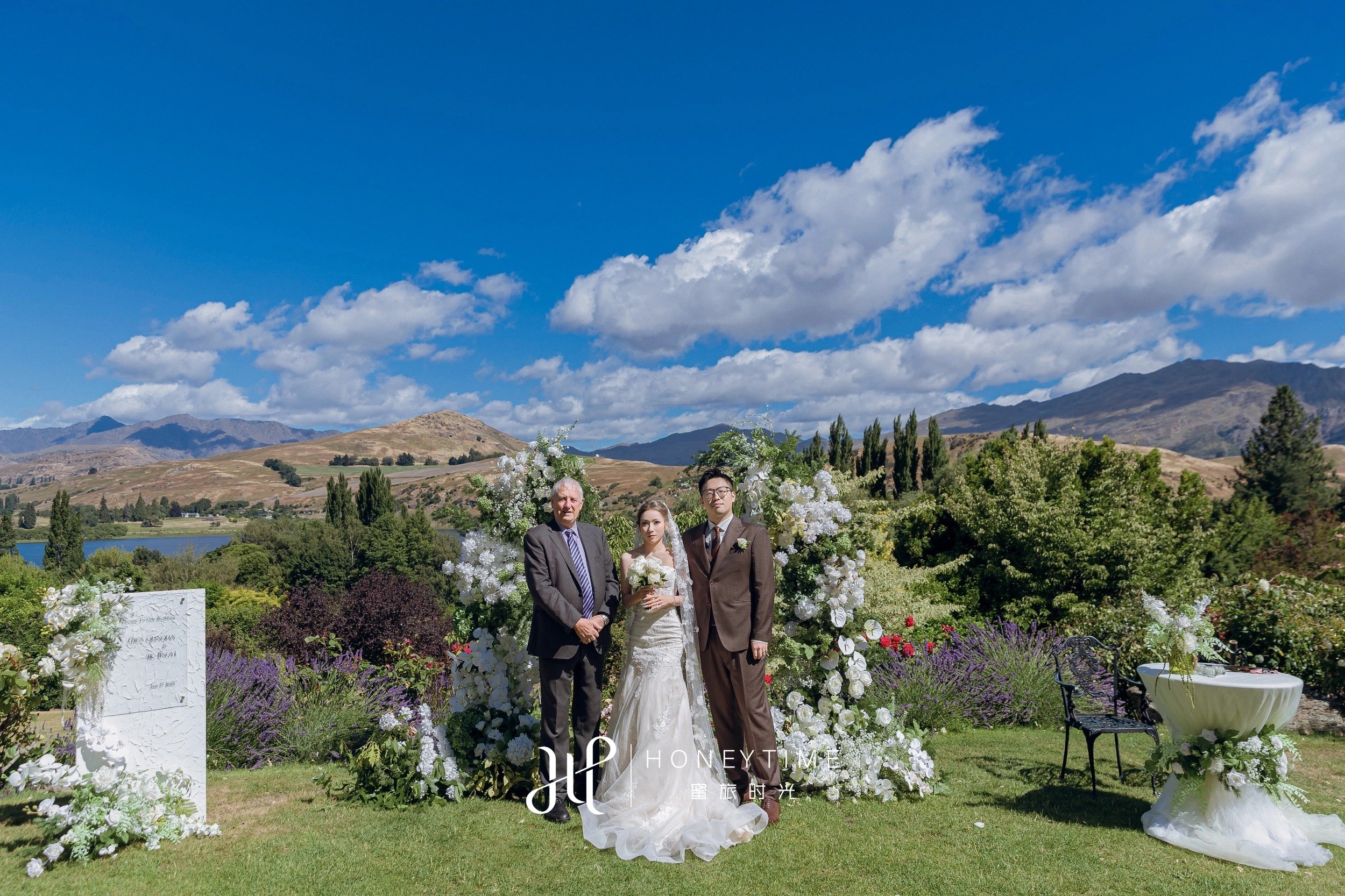 皇后镇庄园户外婚礼(婚礼仪式)