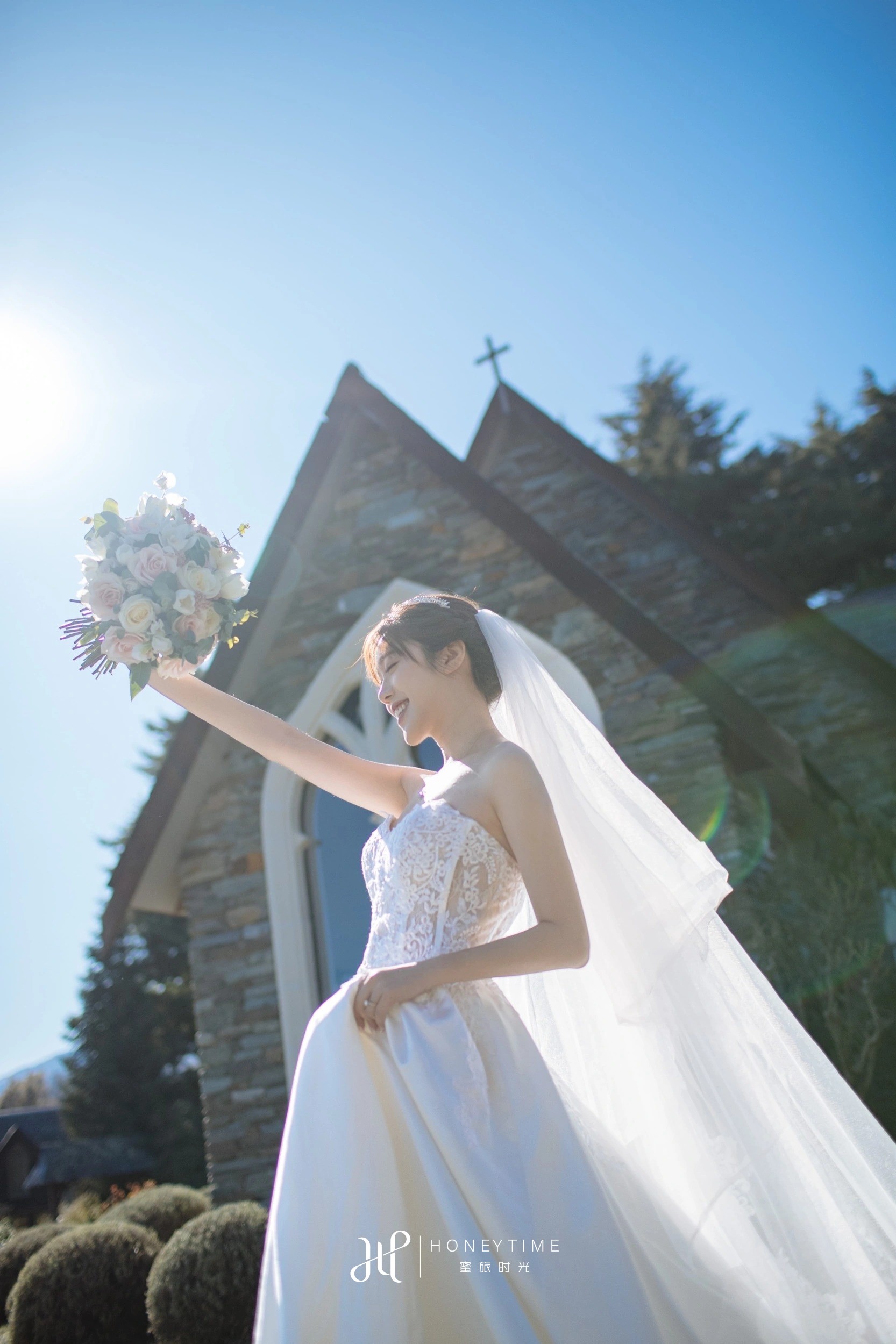 皇后镇庄园户外婚礼(婚礼仪式)